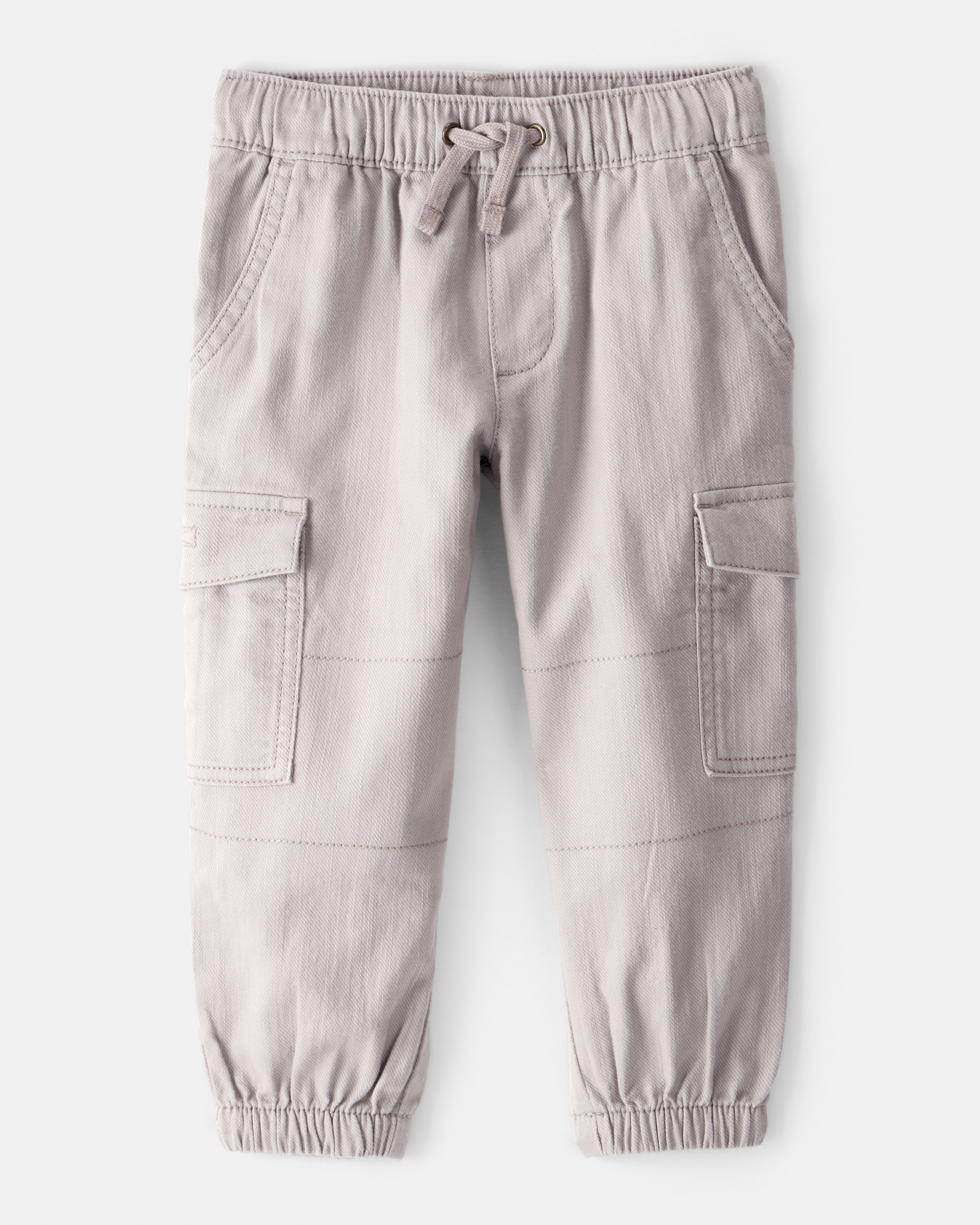 Toddler Boy Cotton Fashion Cargo Pants - Grey