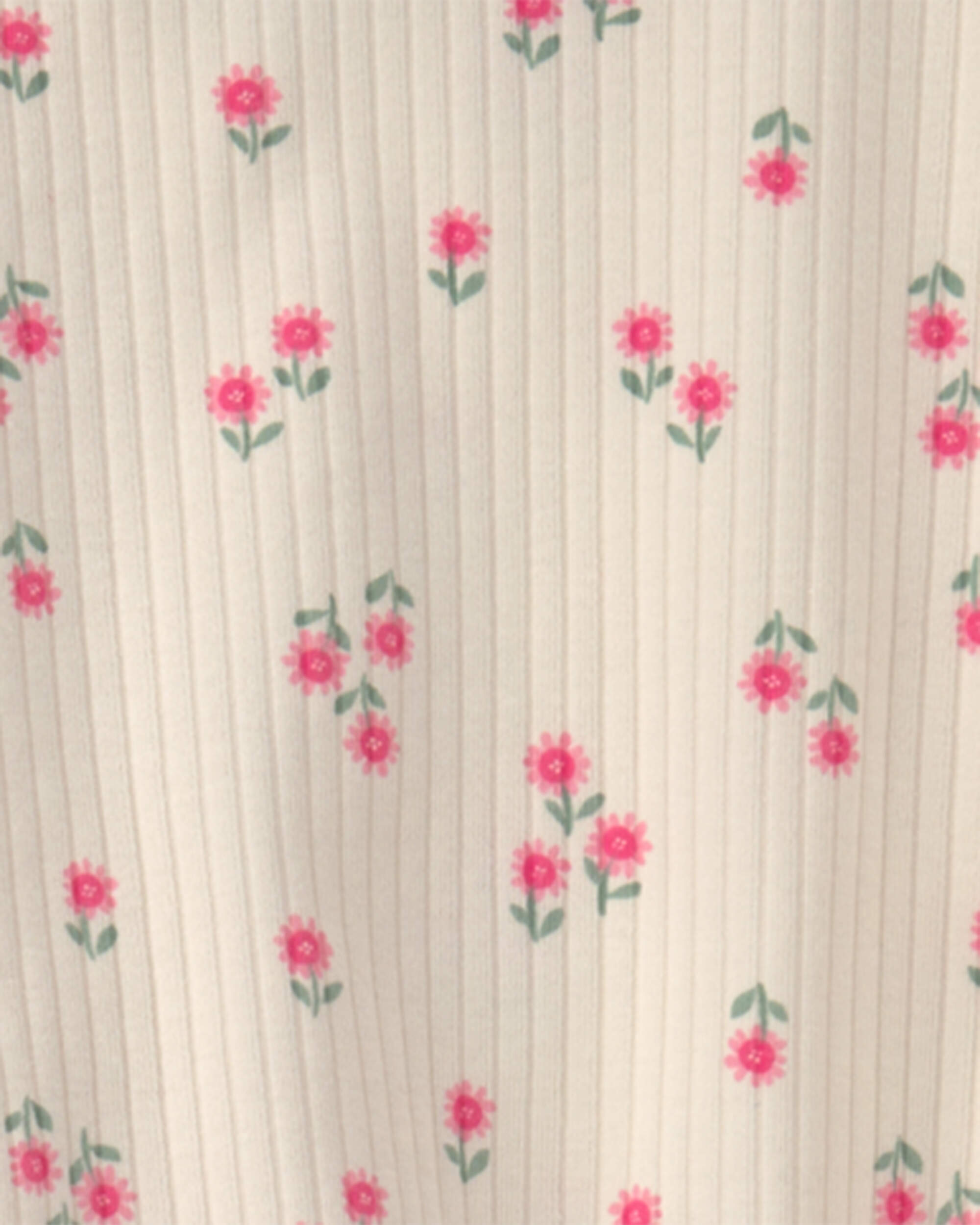 Toddler Girl 2-Piece Short-Sleeve Top & Pant Set – Ivory