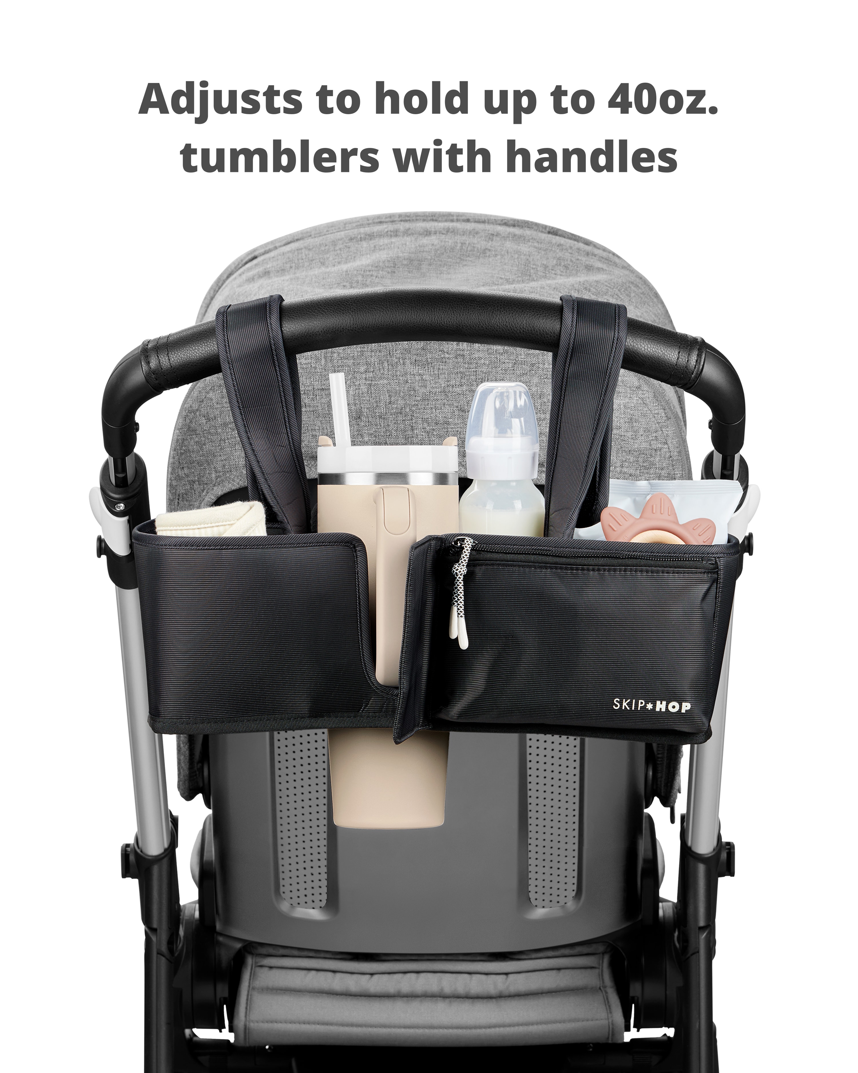 Ultimate Stroller Organizer - Black