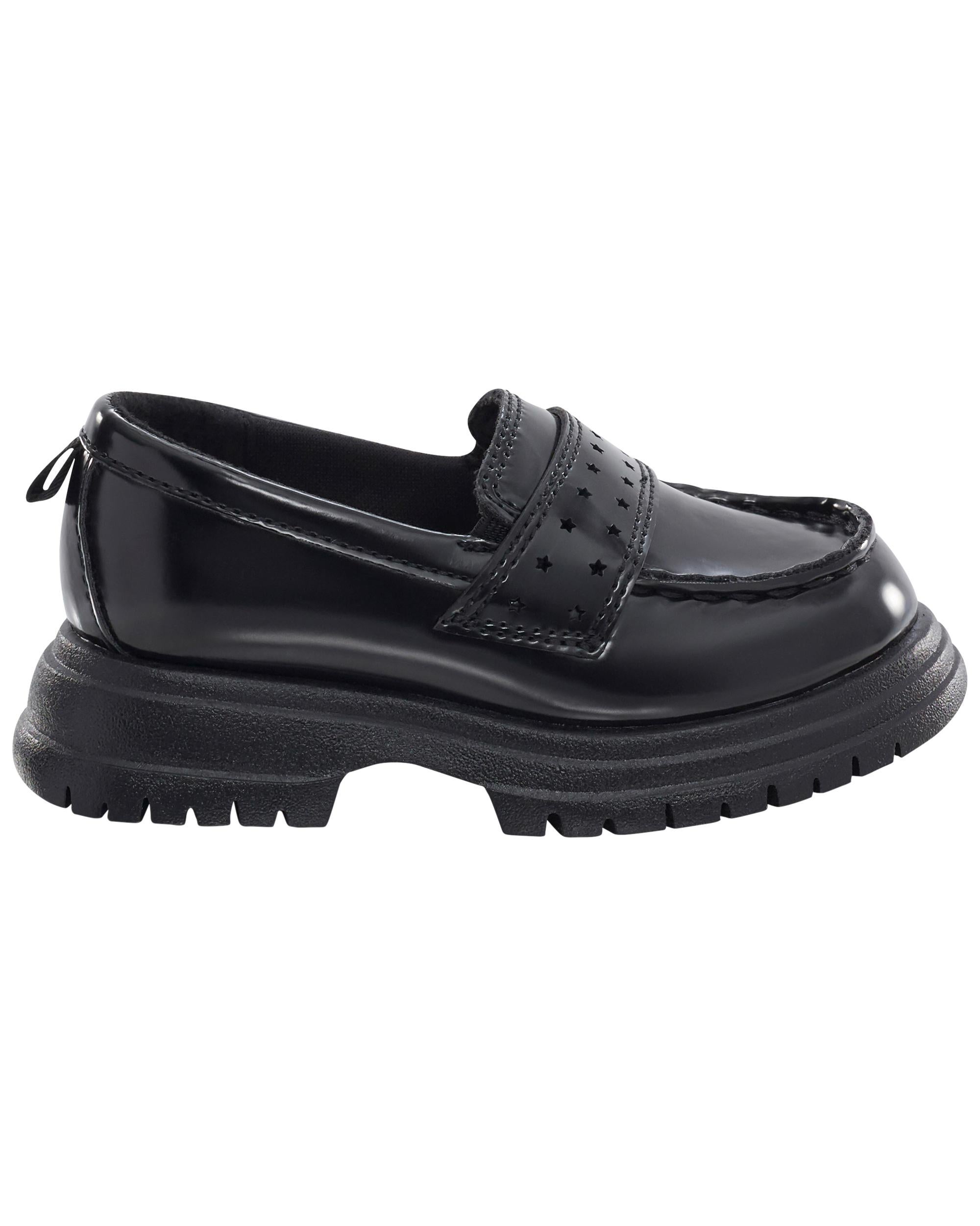 Toddler Girls Toddler Block Heeled Slip On Loafers 5 OshKosh Bgosh