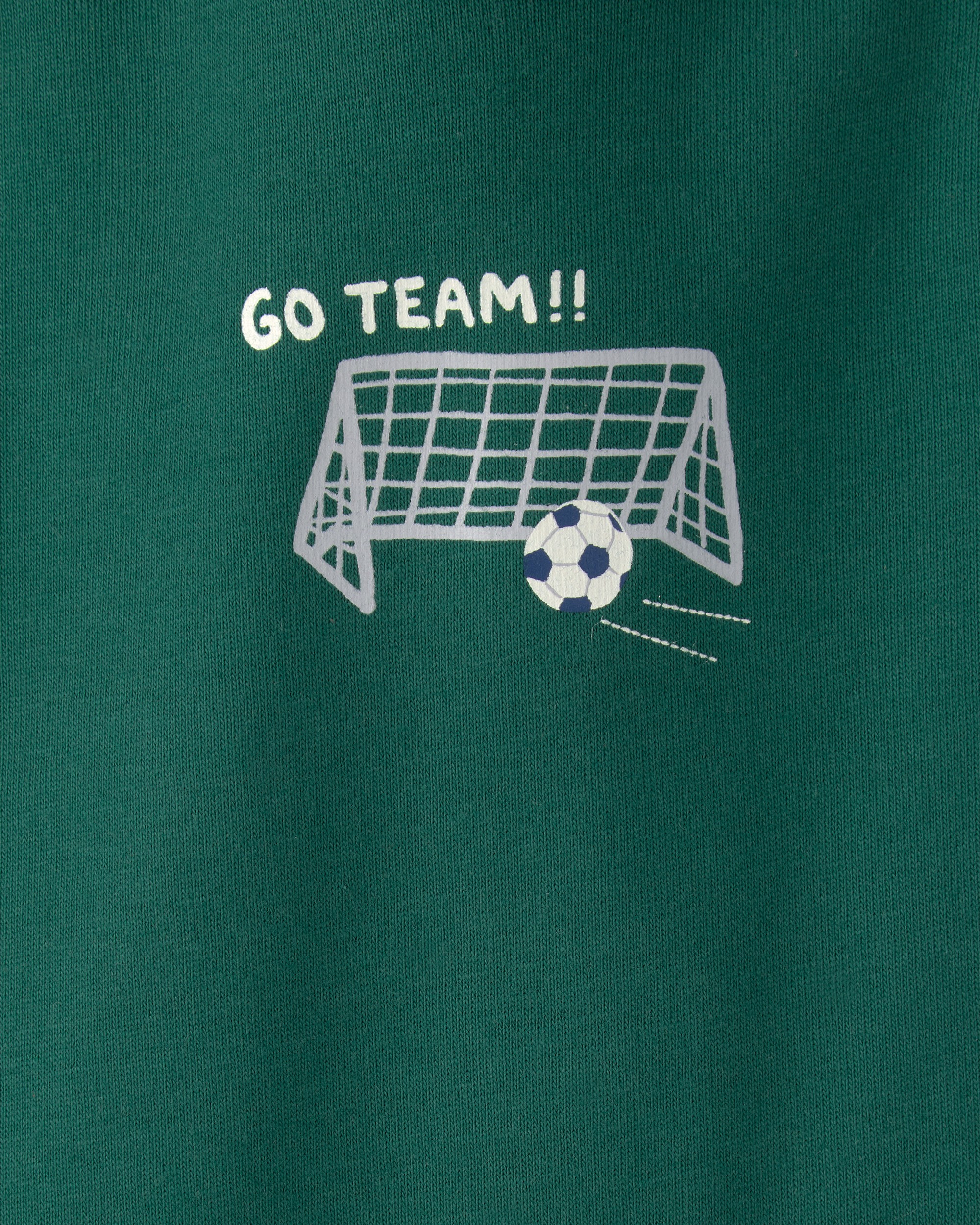 Baby 5-Pack Sports Multipack Bodysuits - Green/White