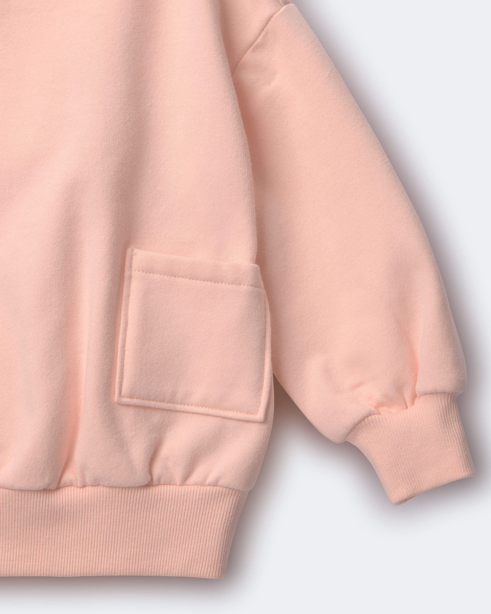 Toddler Otter Sweatshirt™ with Pockets - Light Pink