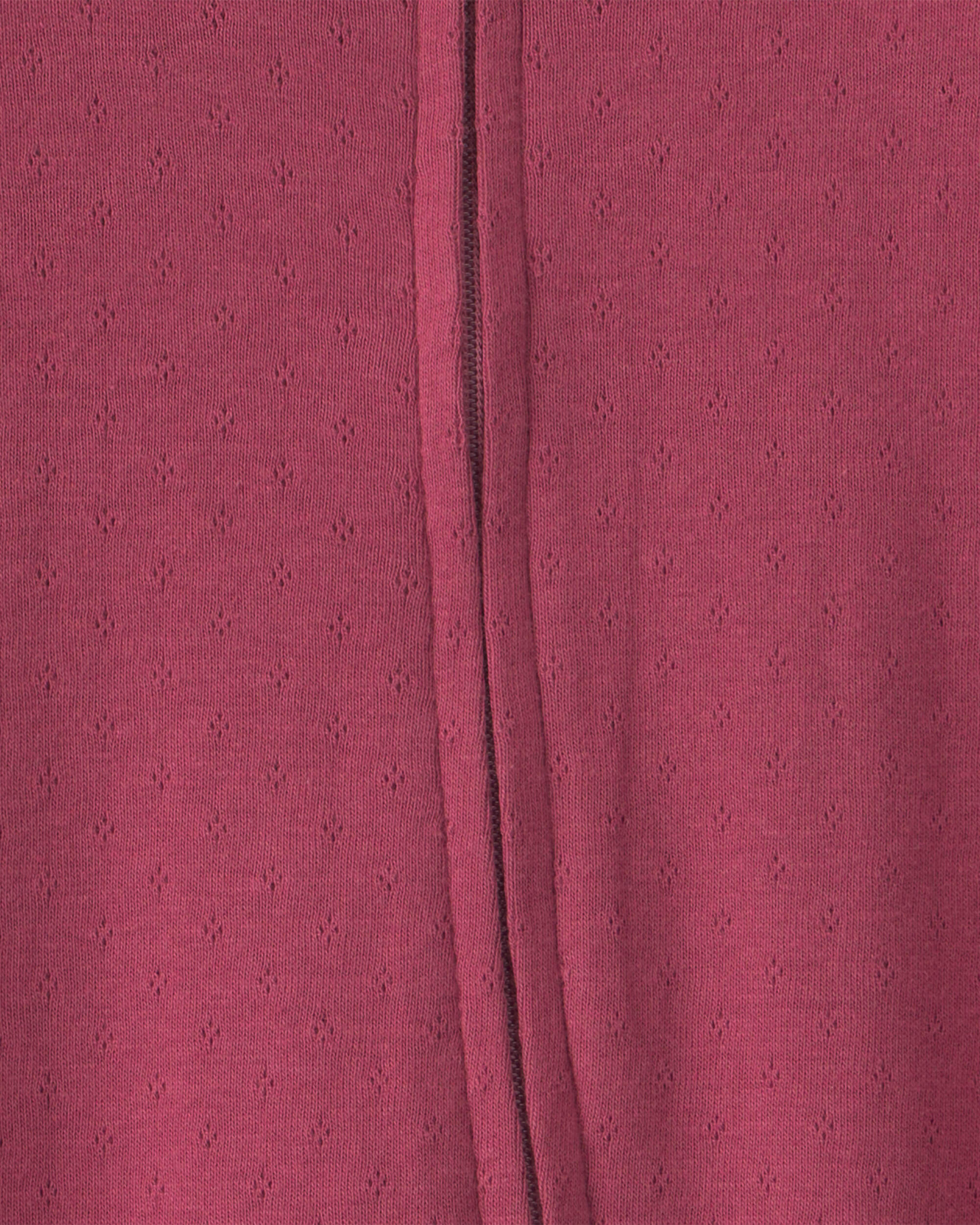 Baby Girl Organic Cotton Pointelle Sleeper