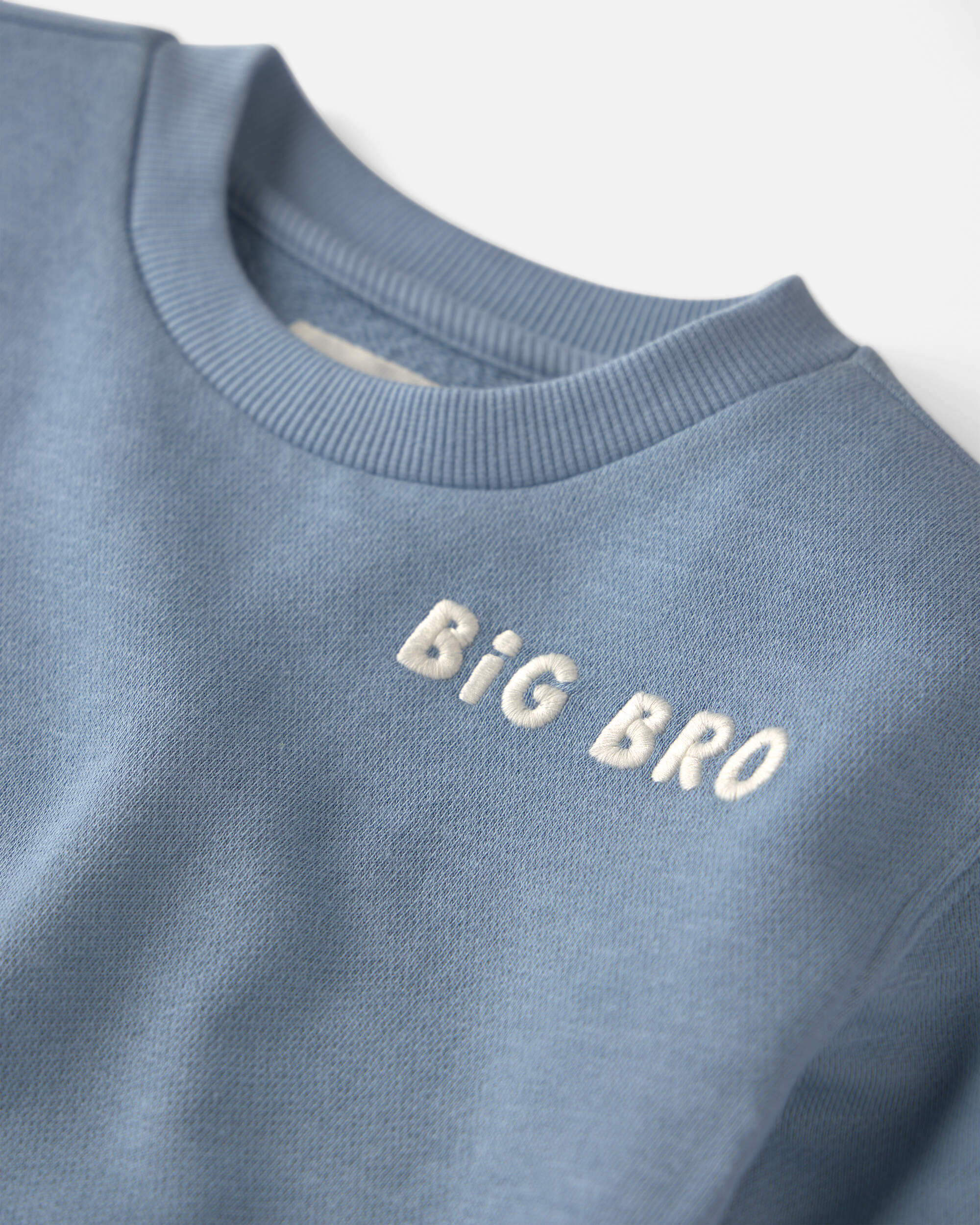 Toddler Boy Organic Cotton Big Bro Pullover