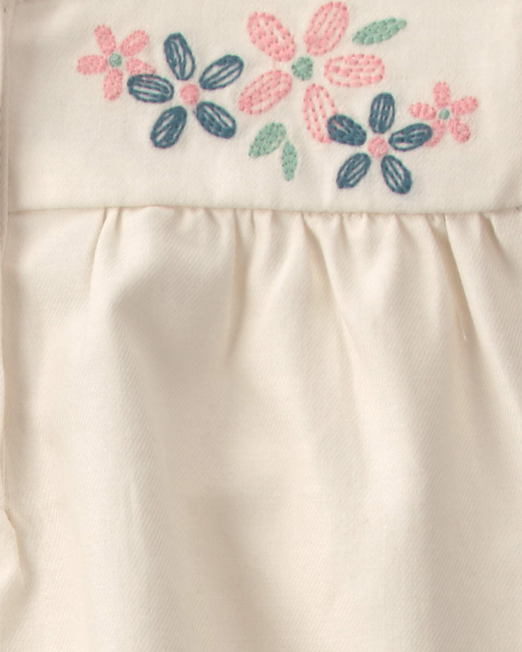 Baby Girl 2-Piece Floral Long-Sleeve Top & Pant Set - Pink/Cream