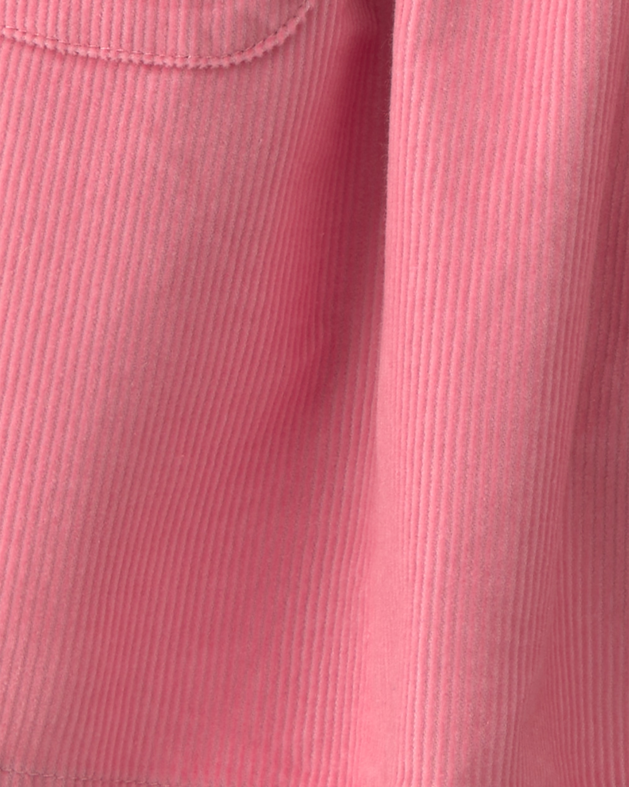 Toddler Girl Bow Corduroy Skort - Pink