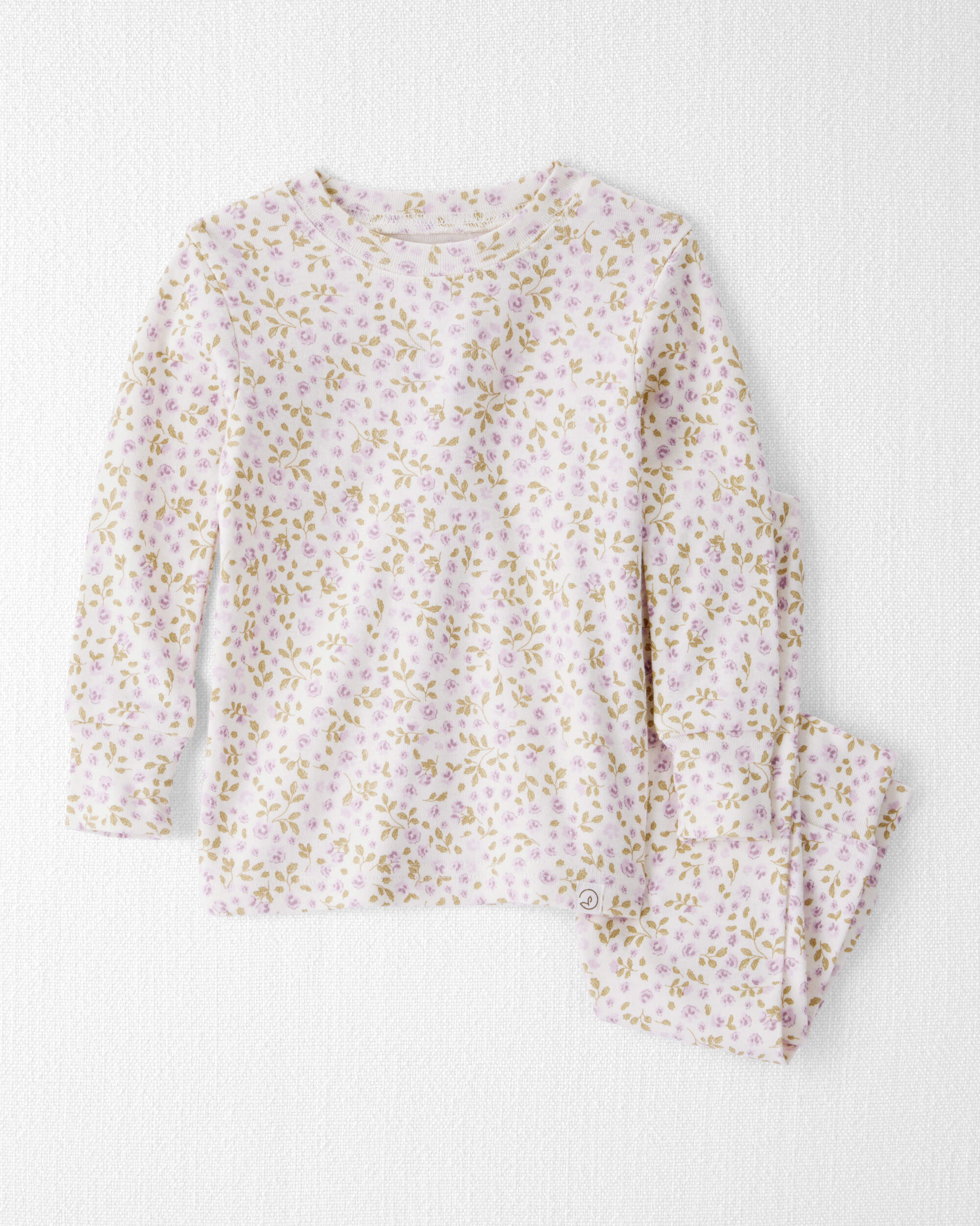 Baby Organic Cotton Pyjamas Enchanted Vine Print