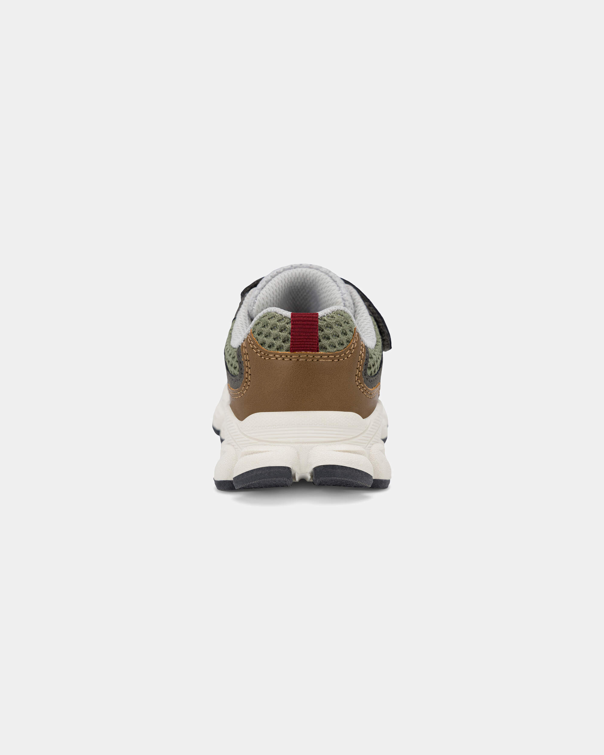 Toddler Boy Athletic Light-up Shoe - Green/Brown