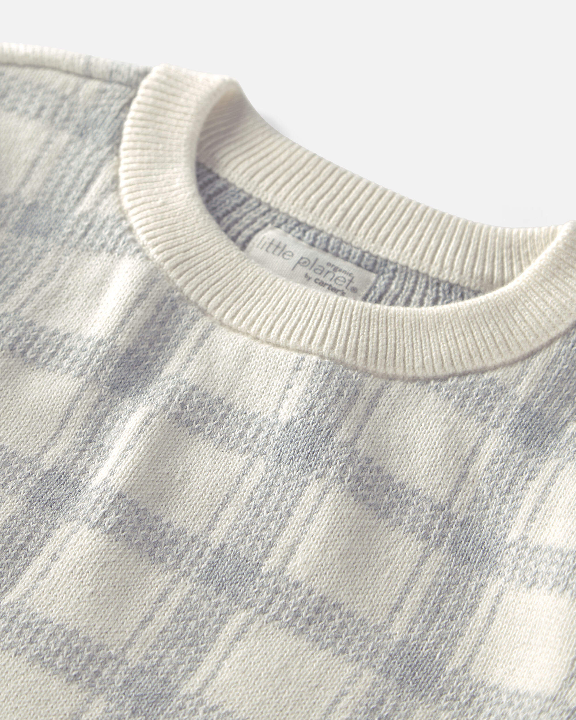 Toddler Organic Cotton Sweater Knit Pullover