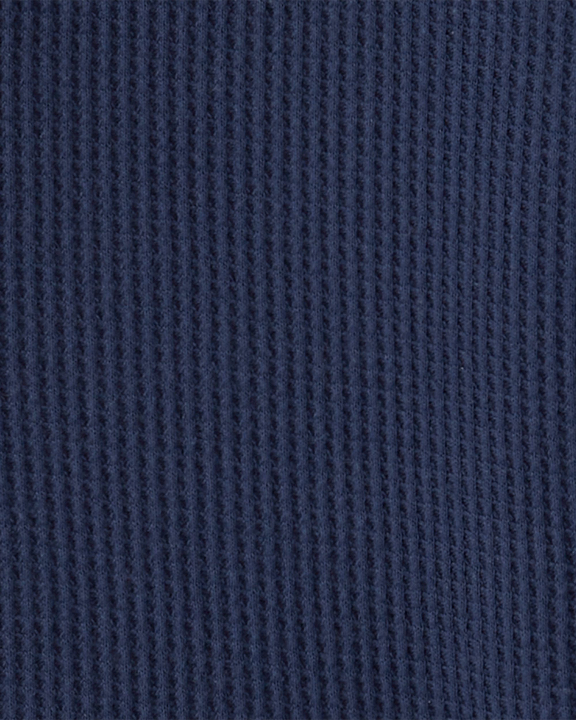 Boys Waffle Knit Hooded Jacket Made with Organic Cotton