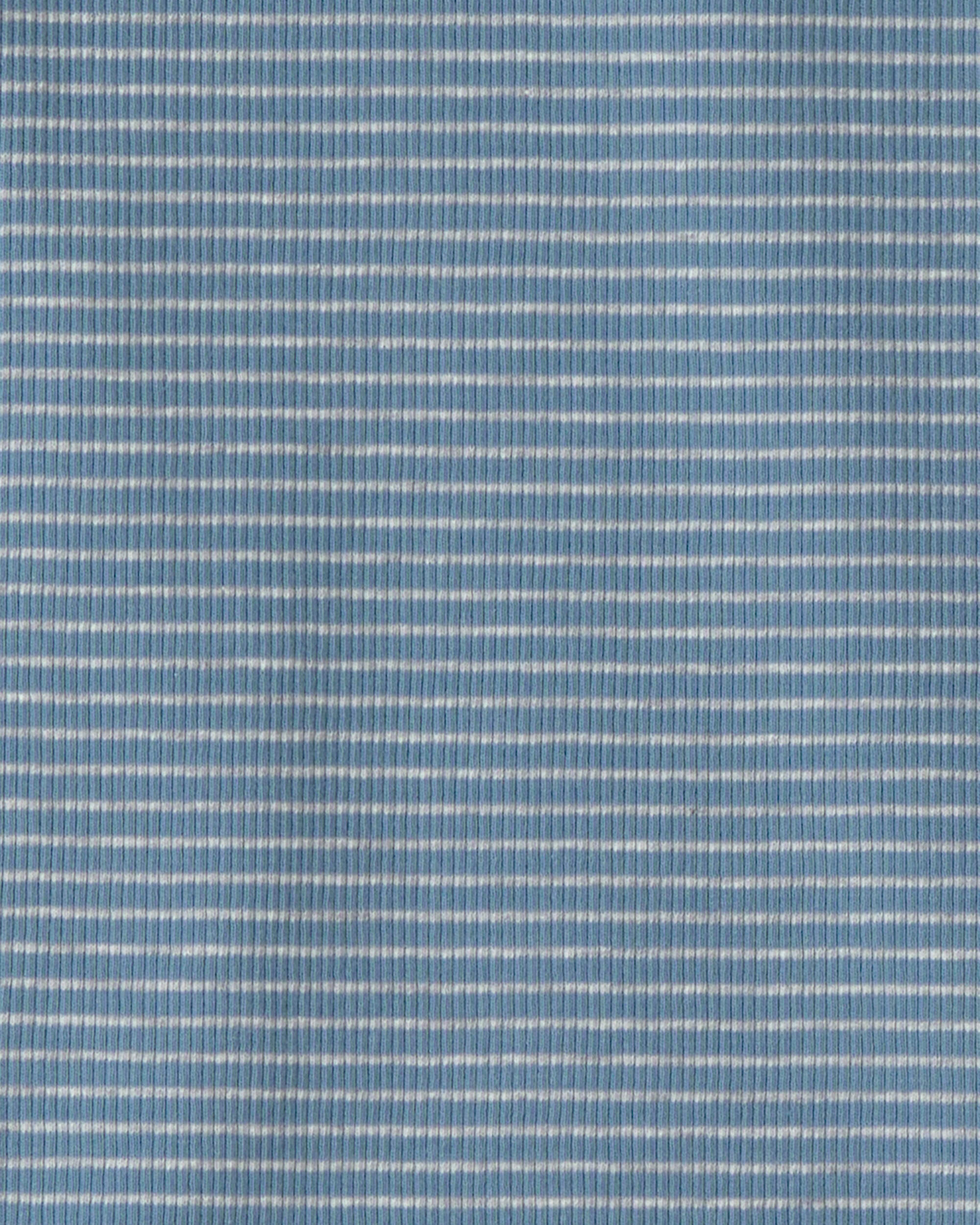 Kid 2-Piece Organic Cotton Ribbed Pyjama