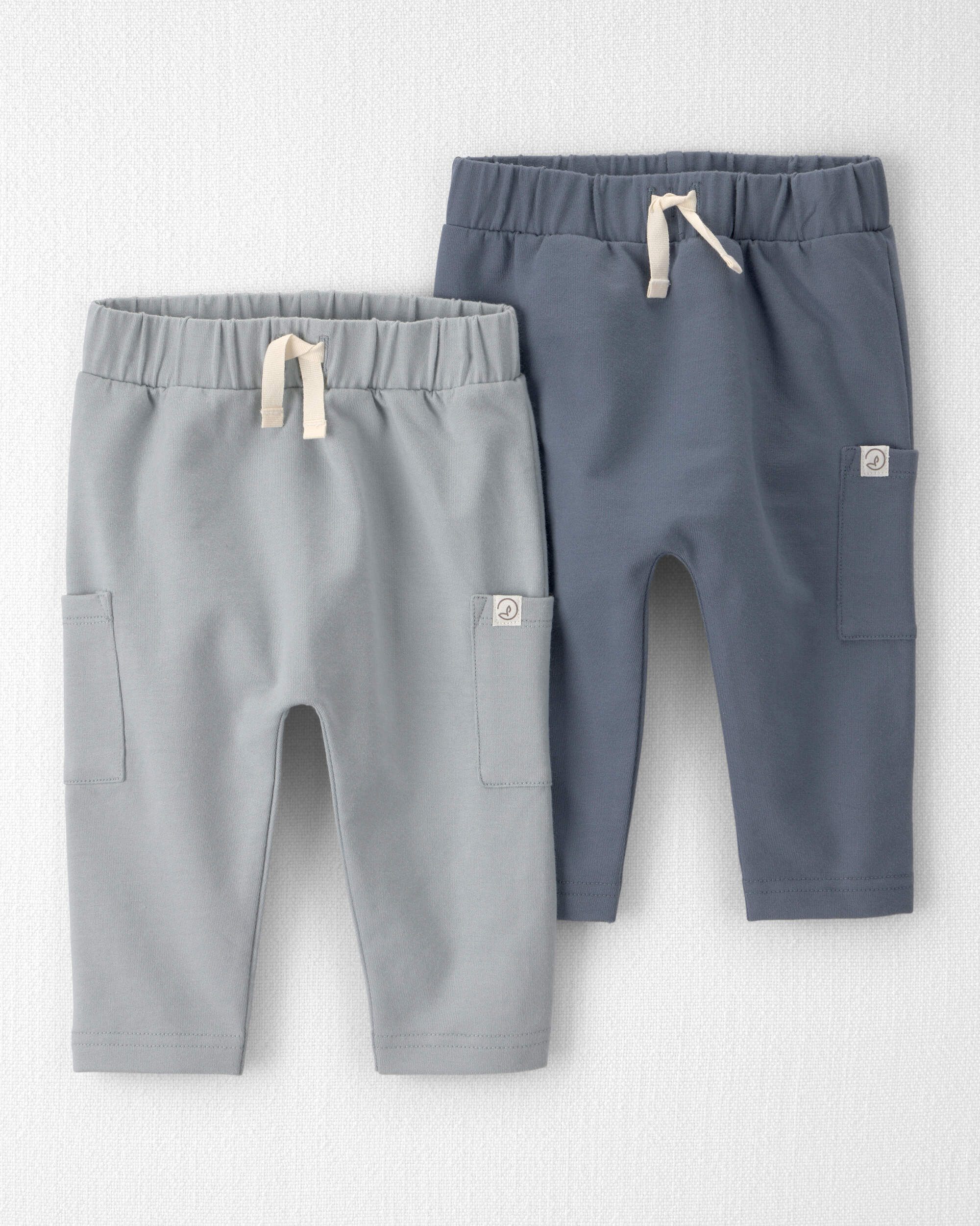 Baby 2-Pack Organic Cotton French Terry Joggers