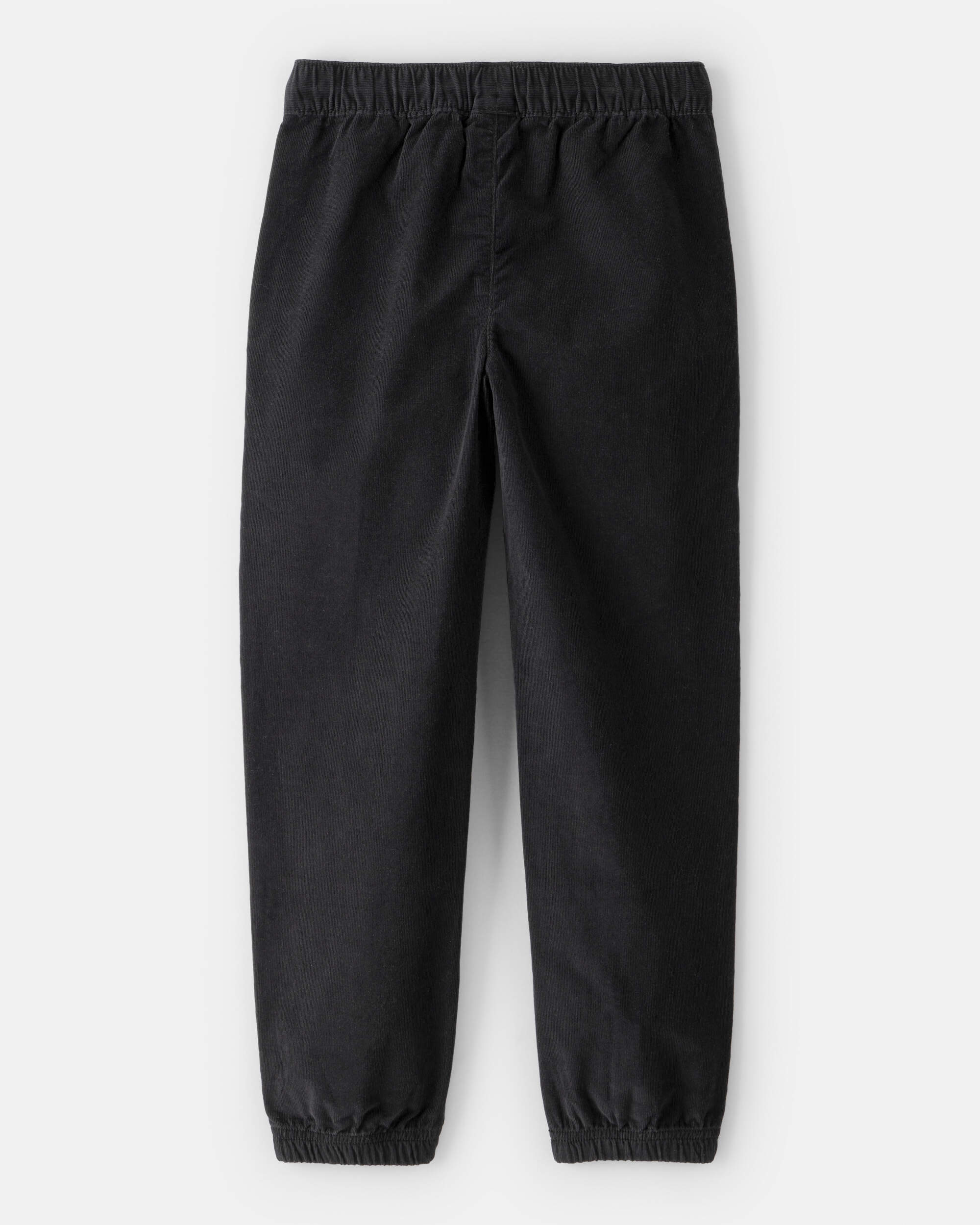 Boys Corduroy Joggers - Black