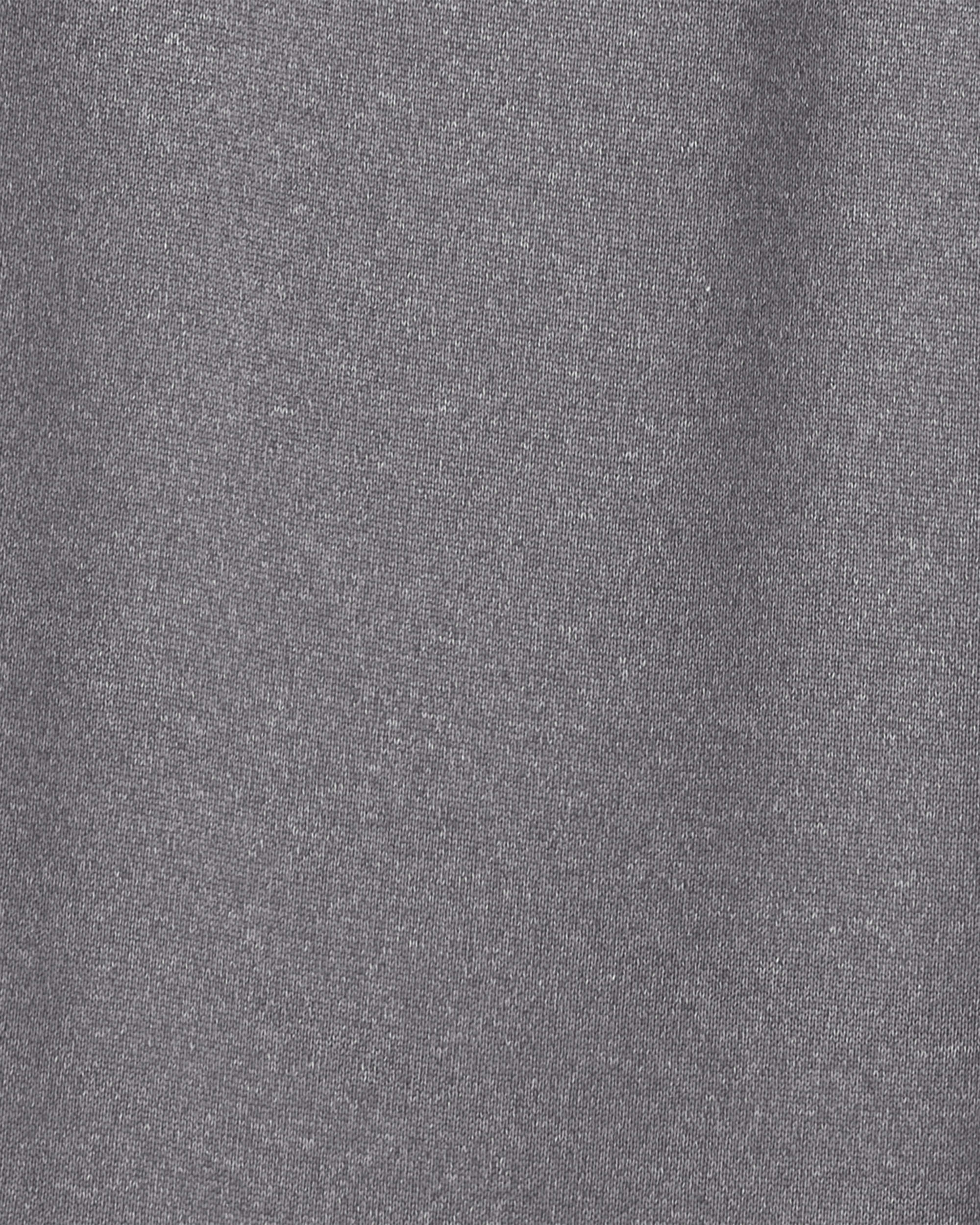 Boys French Terry Active Pants - Gray