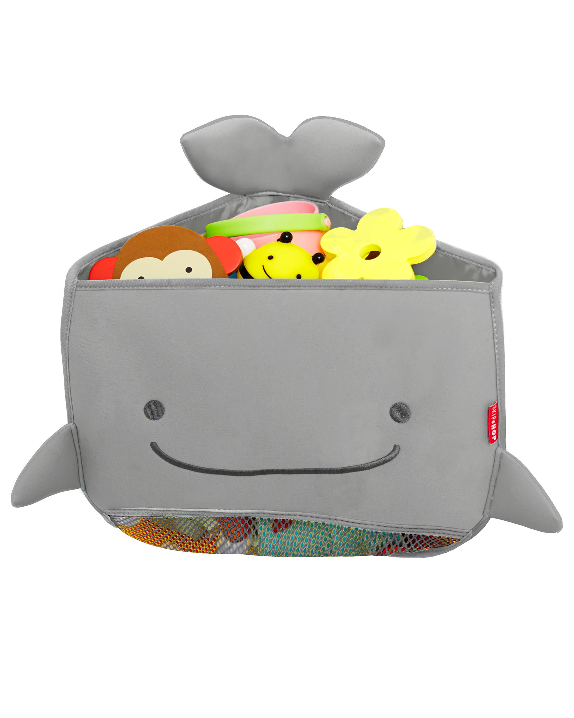 Moby Corner Bath Toy Organizer - Grey