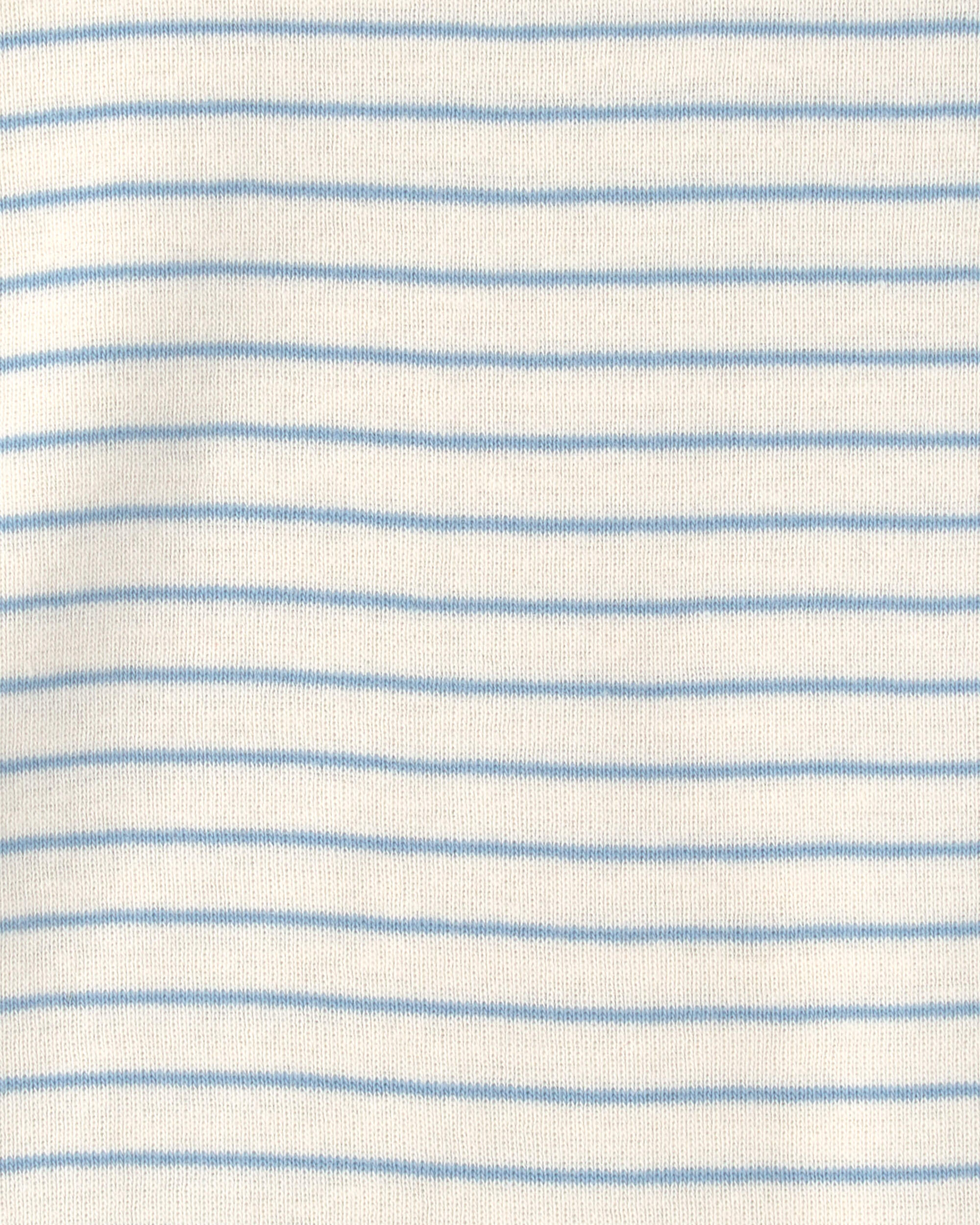 Baby Boy 4-Pack Lion Long-Sleeve Bodysuits - Blue/Grey/Ivory