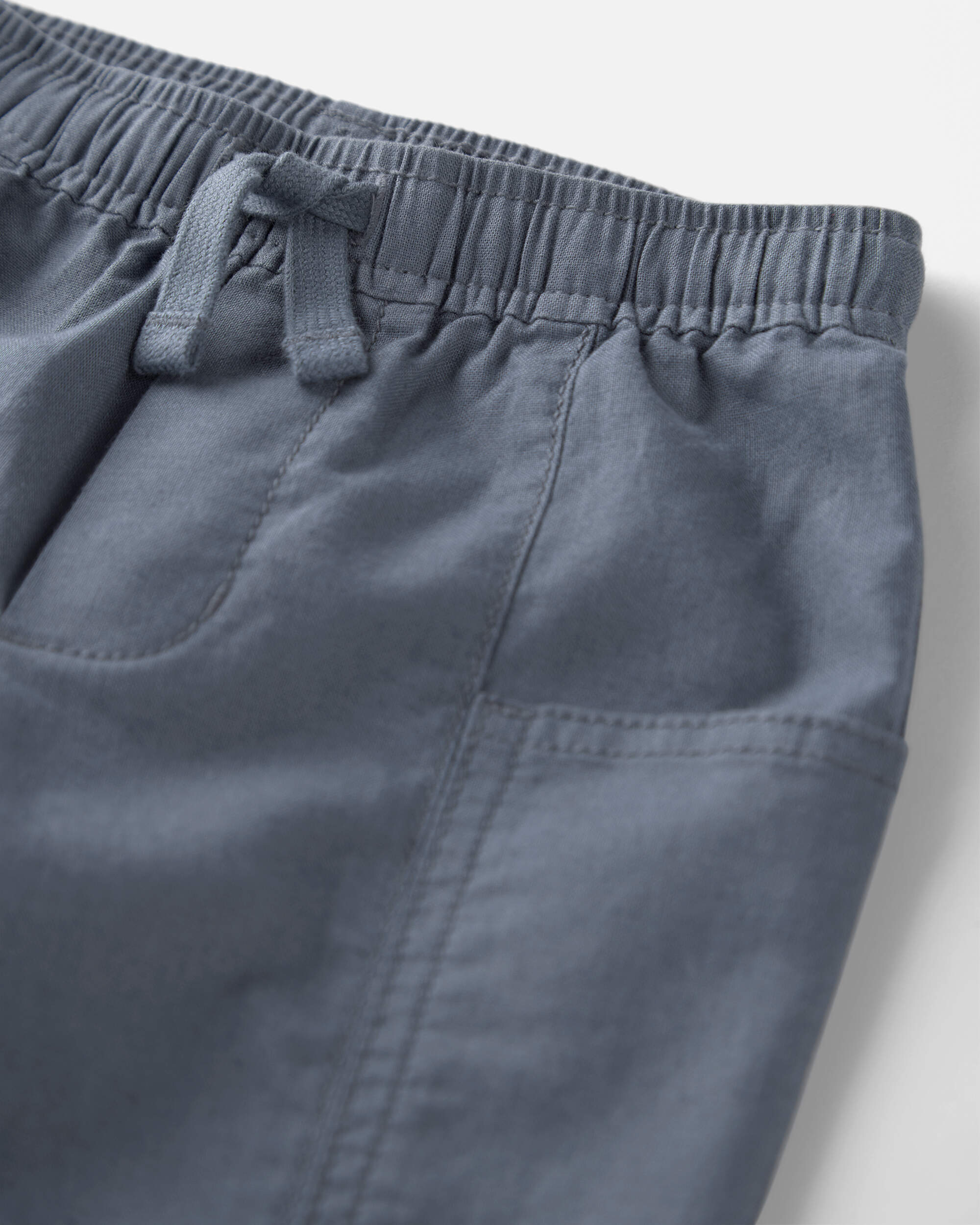 Toddler Boy Linen Pants Made with Organic Cotton