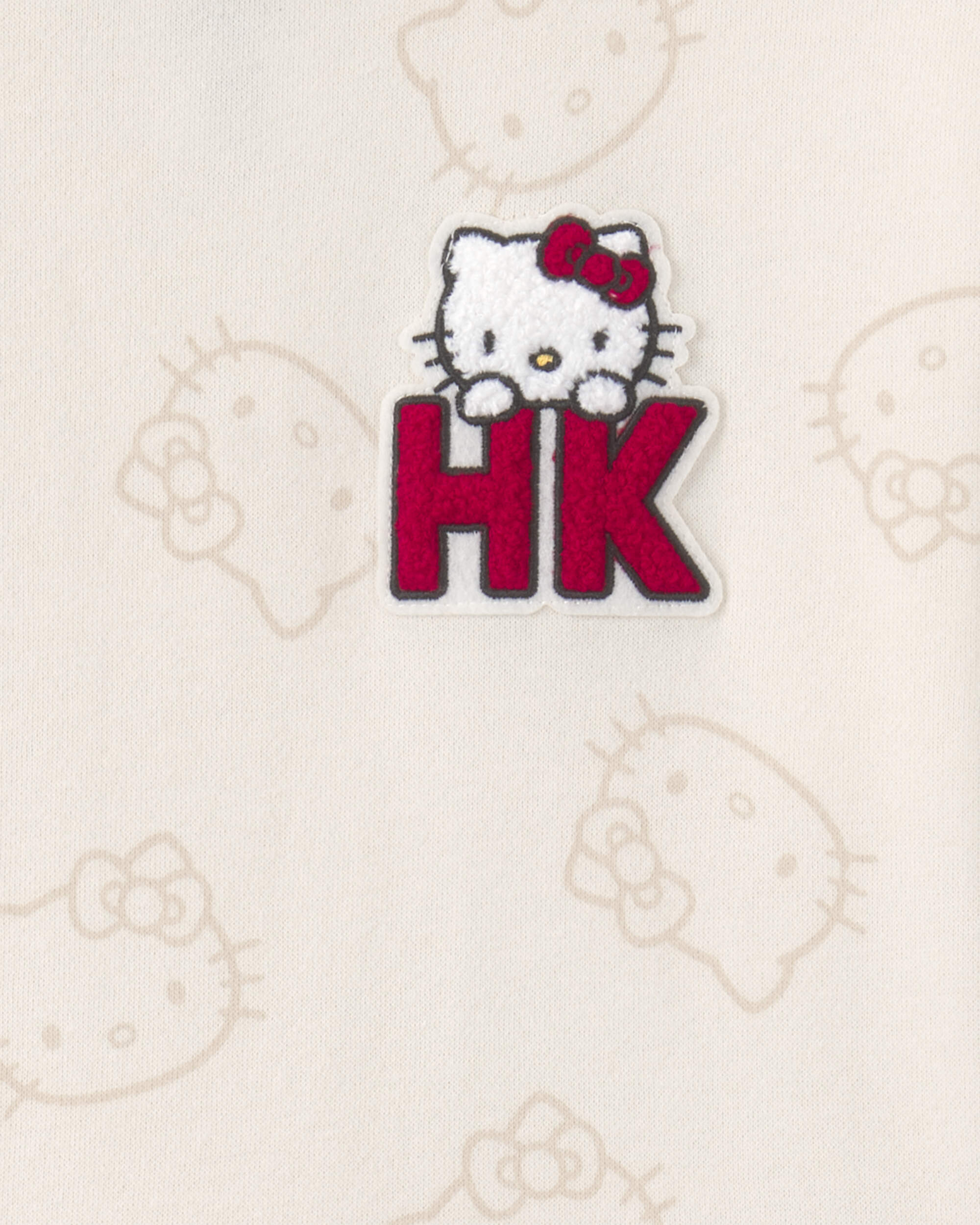 Girls Hello Kitty® Long-Sleeve Layered Dress - Cream