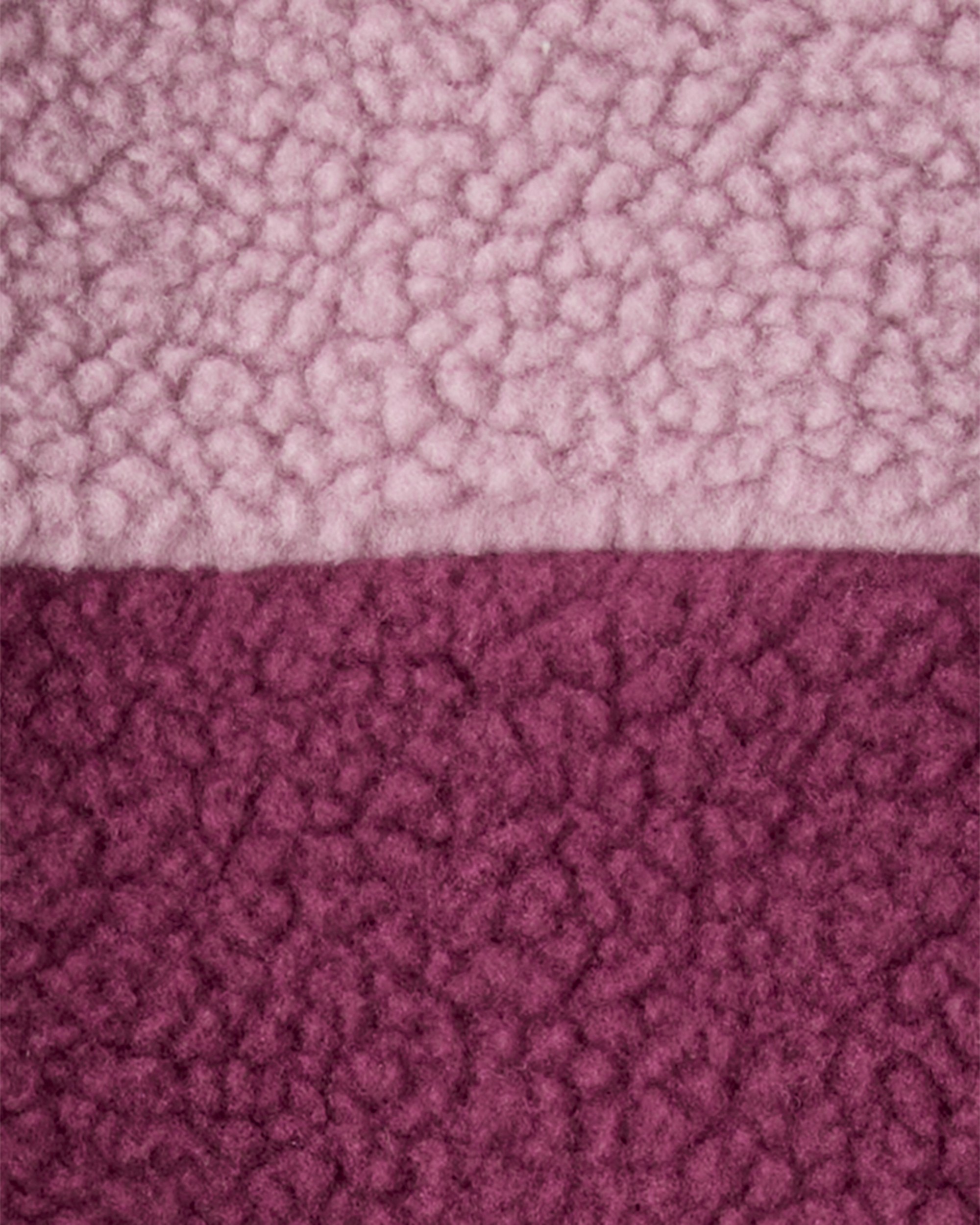 Baby Girl Sherpa Quarterzip & Legging Set - Purple