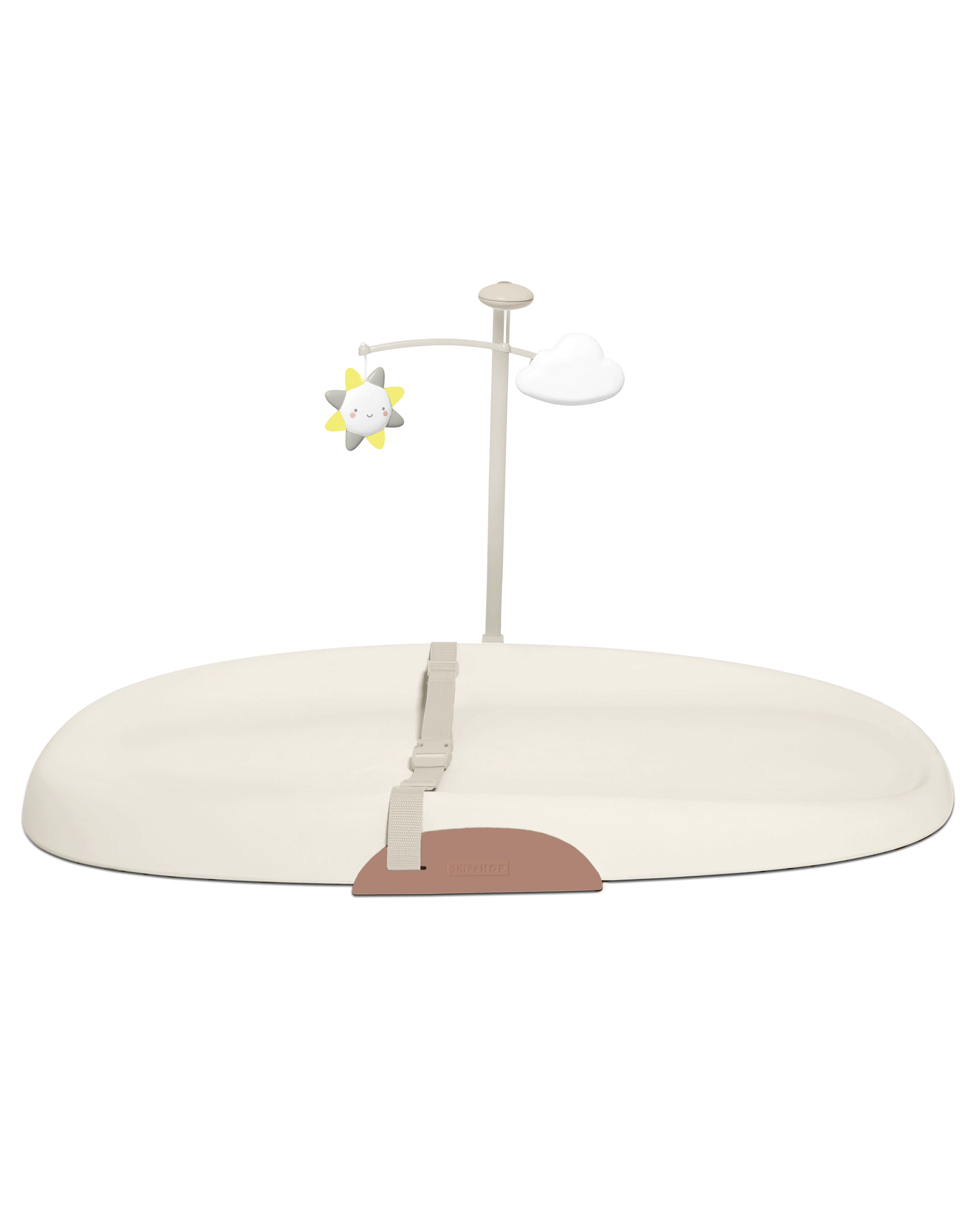 Nursery Style Wipe-Clean Changing Pad - 16 in - Oat
