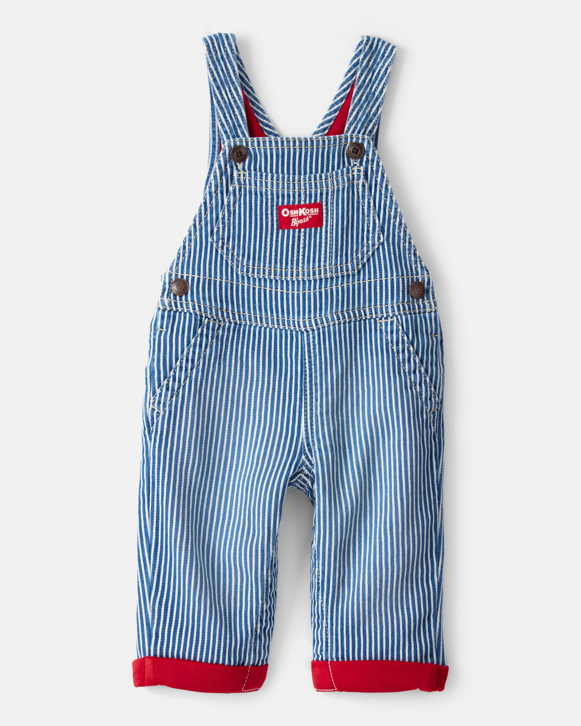 Baby Vintage Inspired Hickory Denim Overalls | Carter's Oshkosh Canada