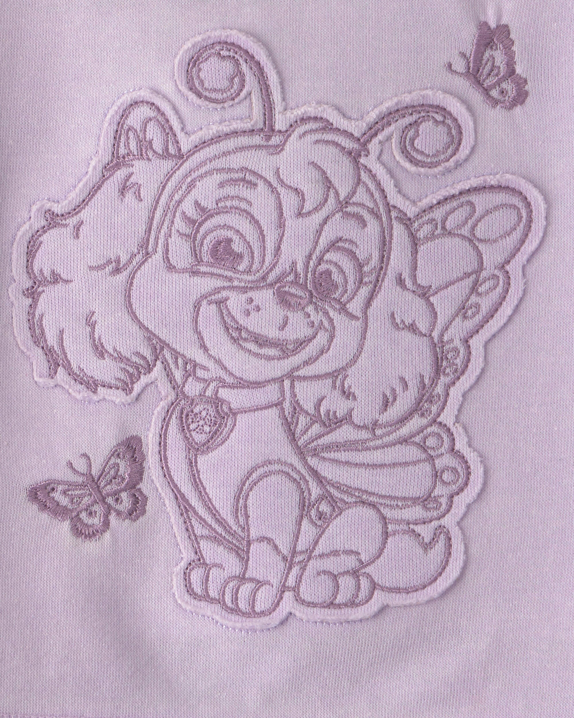 Baby Girl 2-Piece Paw Patrol® French Terry Top & Short Set - Purple