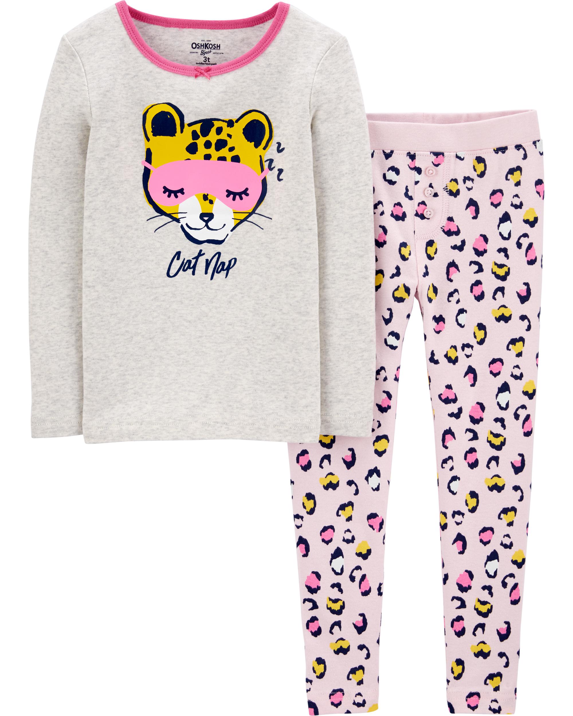 baby leopard pajamas