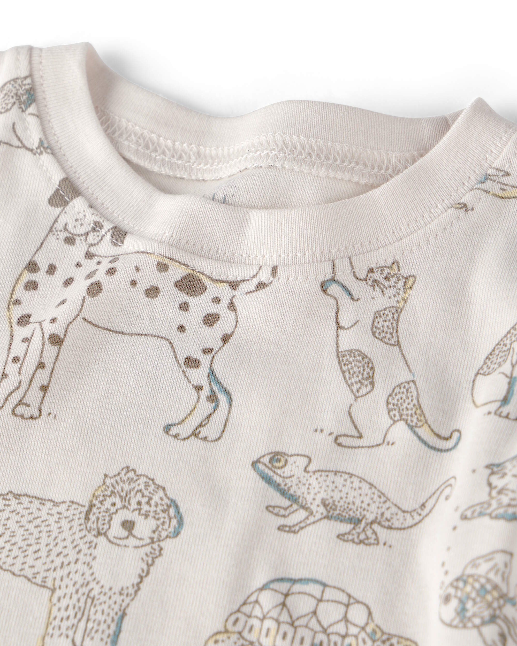 Toddler 2-Piece Organic Cotton Pyjama Pet-Print