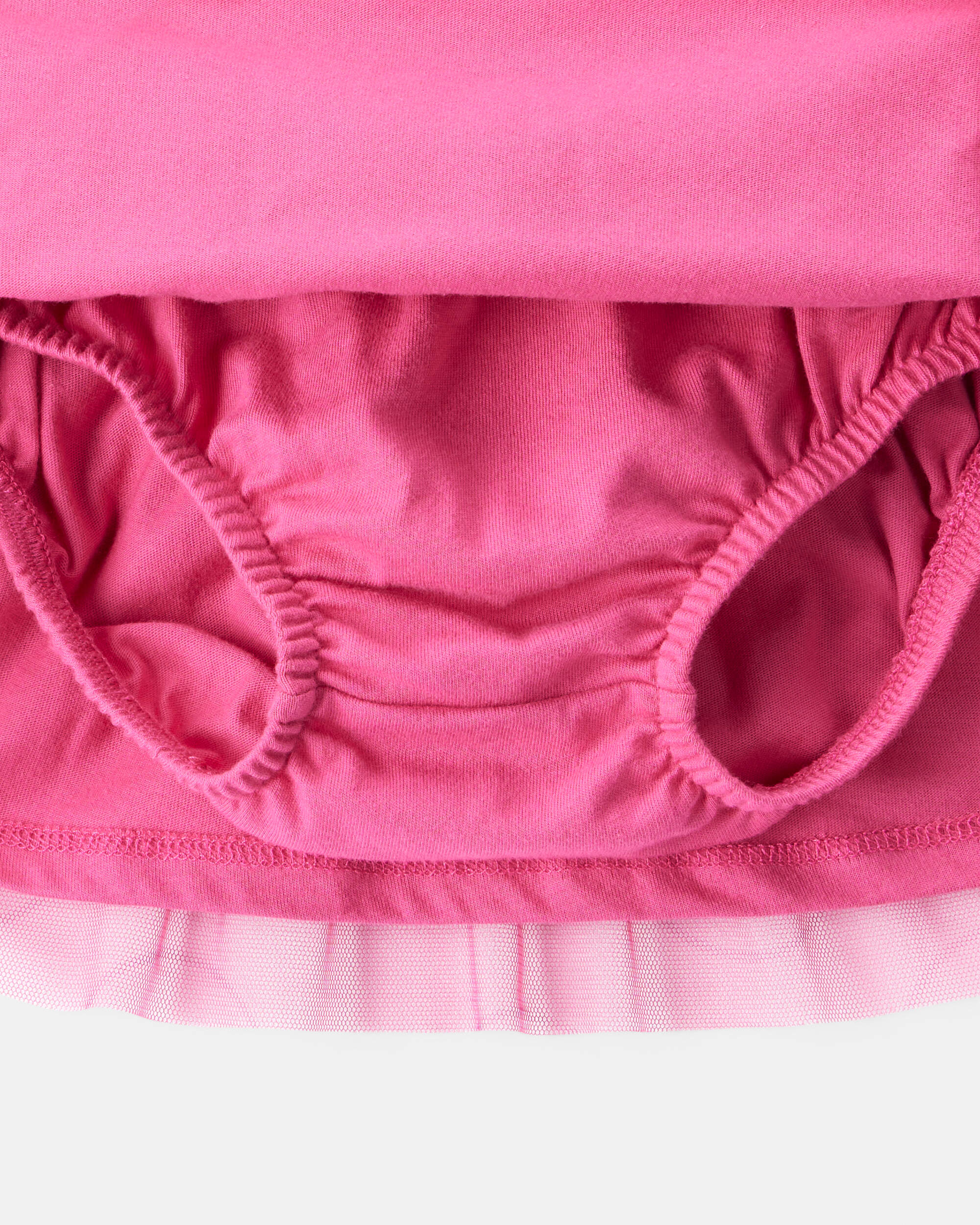 Baby Girl Smile French Terry Long-Sleeve Top & Skirt Set