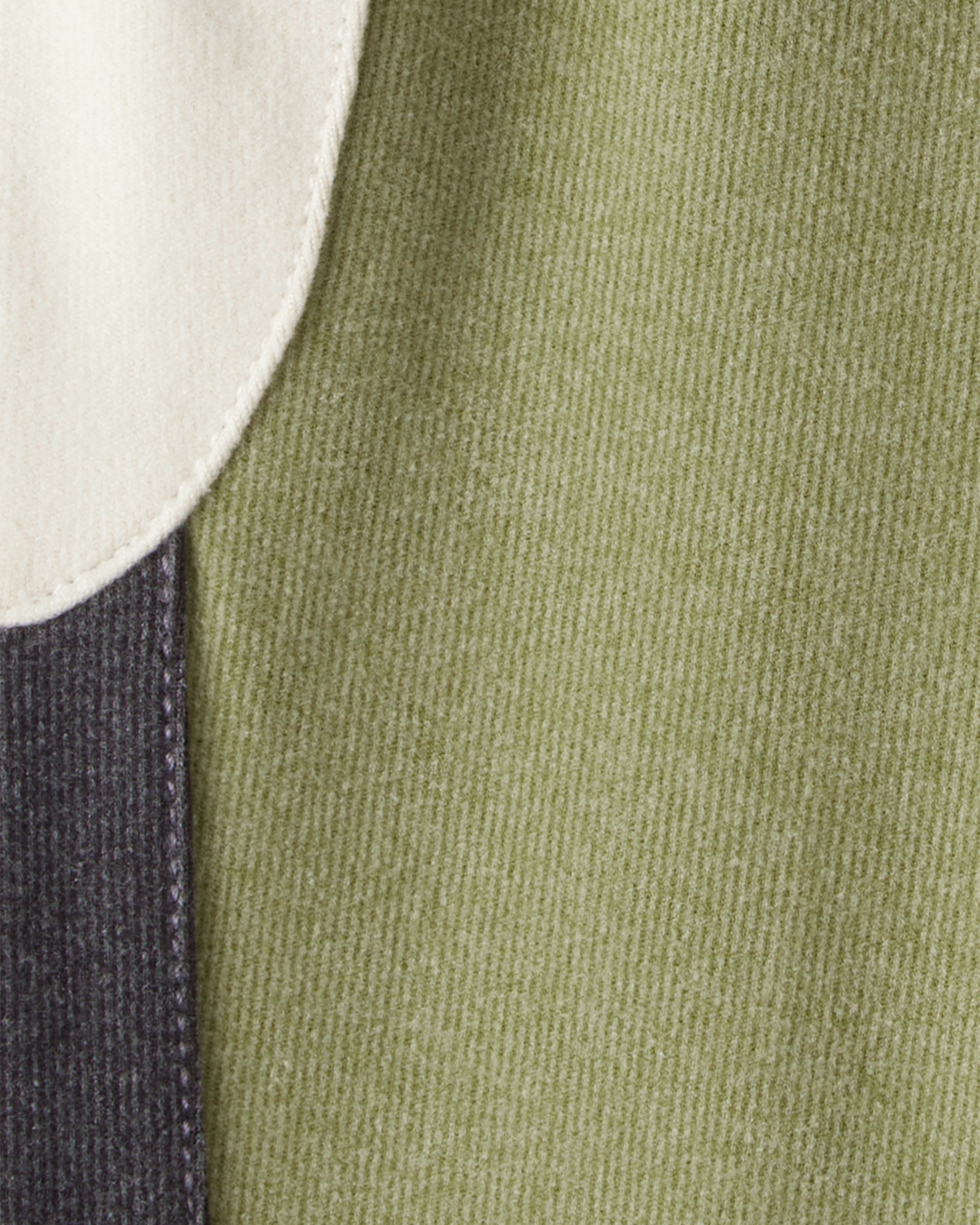 Baby Boy Colourblock Joggers - Green/White