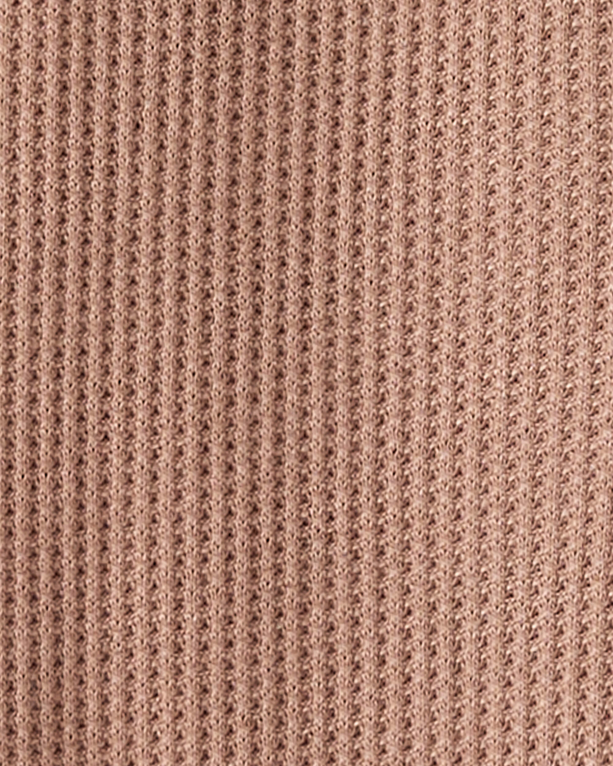 Baby PurelySoft 2-Way Zip 1-Piece pyjamas - Brown