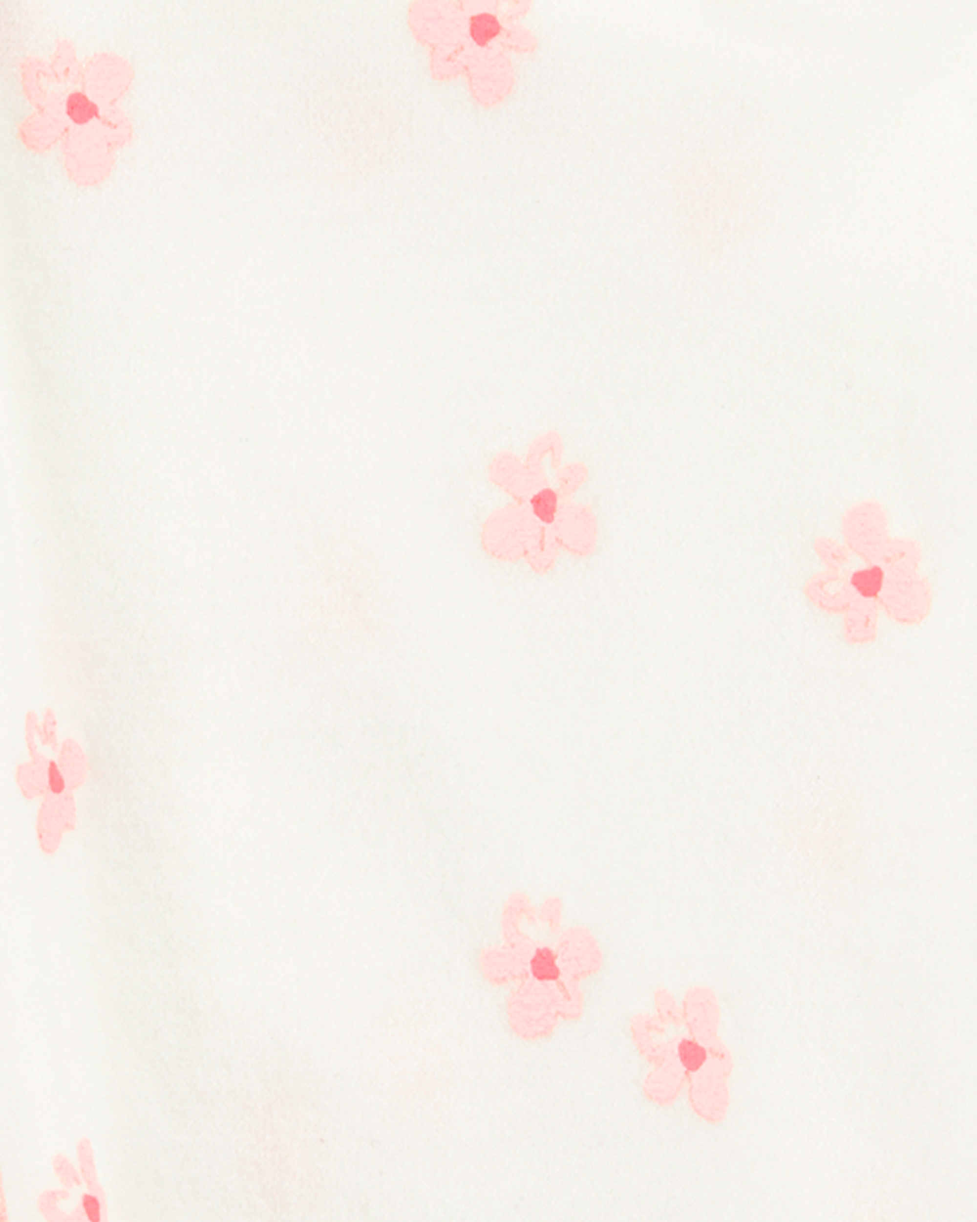 Baby Floral Tights - Cream
