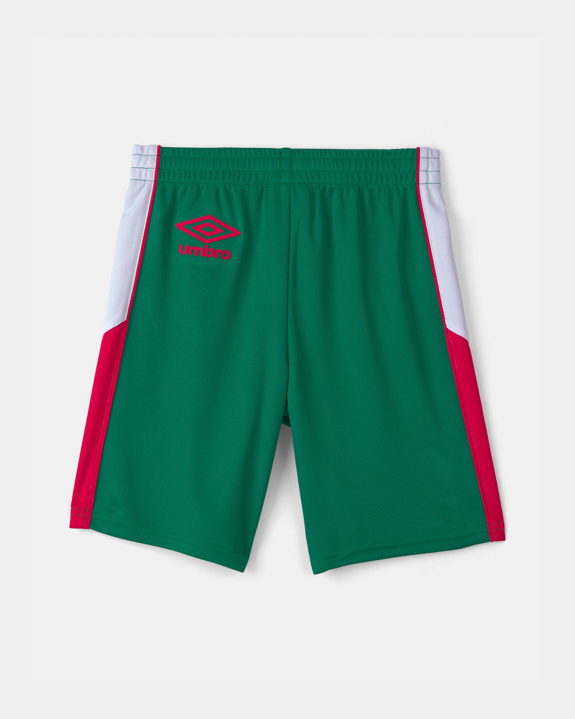 Kids 2-Piece Umbro Mexico Soccer Jersey & Short Set - Green/White/Red