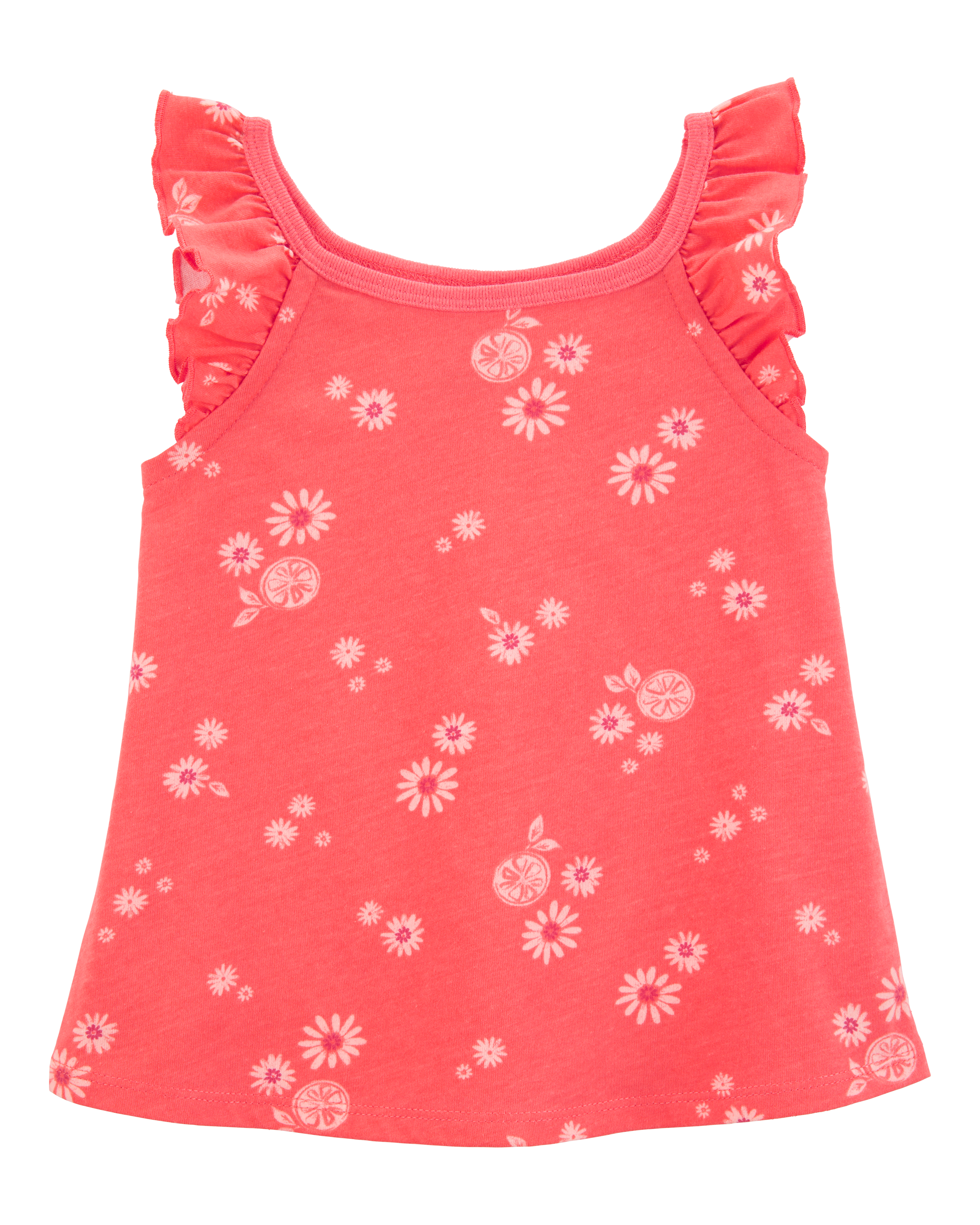 Toddler Floral Vintage Muscle Tank