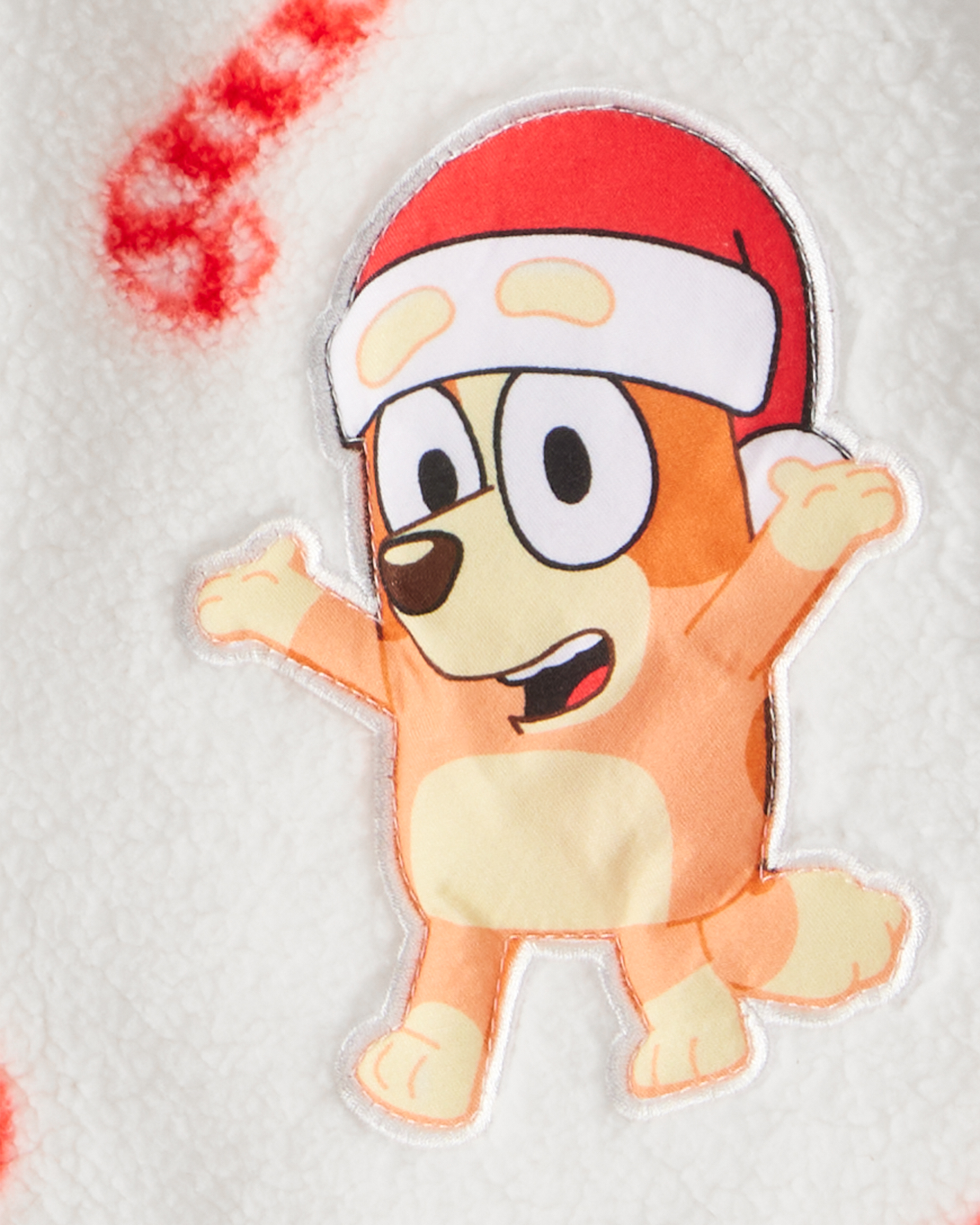 Toddler Girl Bluey™ Sherpa Hooded Zip-Up Jacket