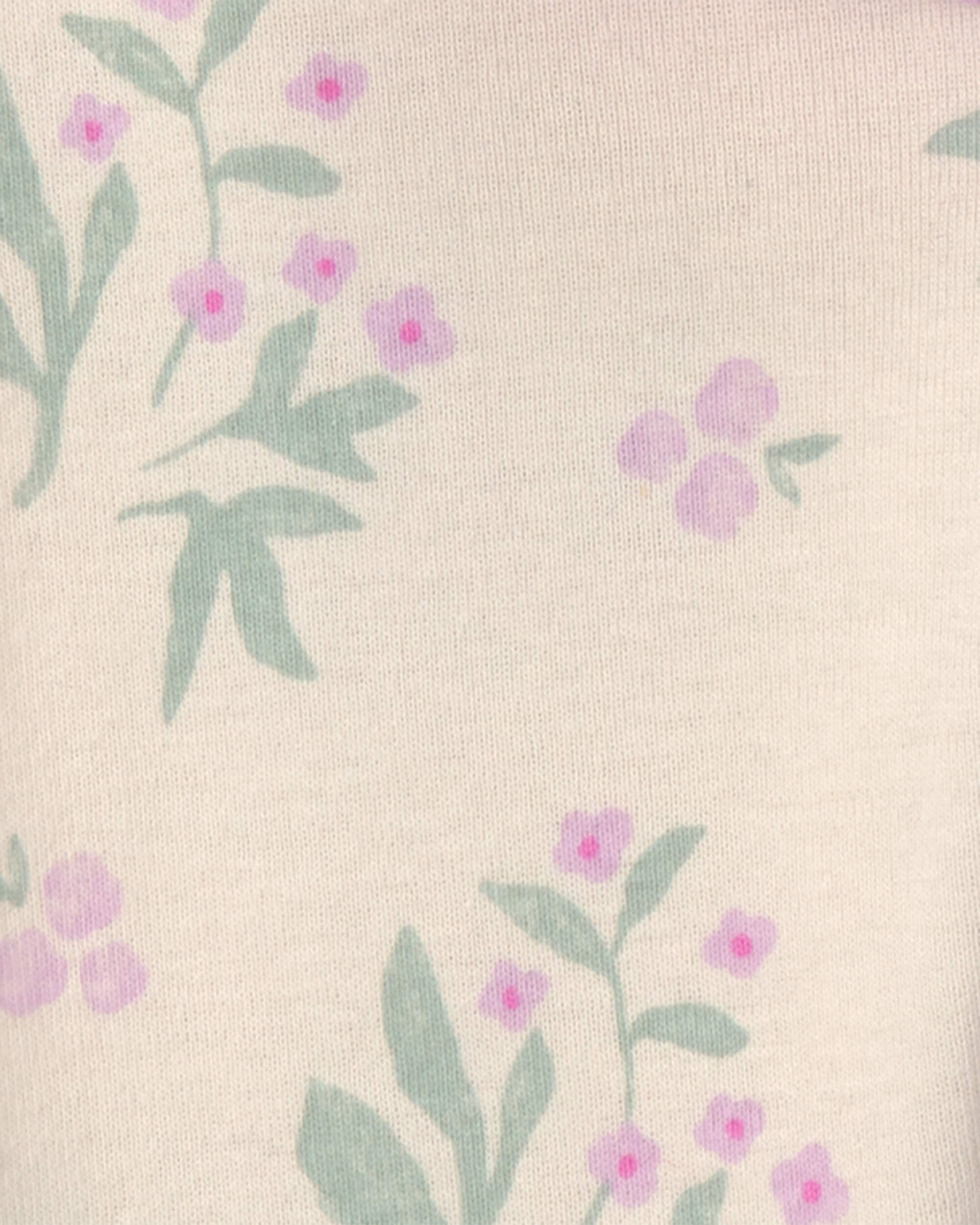 Baby Girl 4-Piece Long-Sleeve Top & Pant Set - Purple