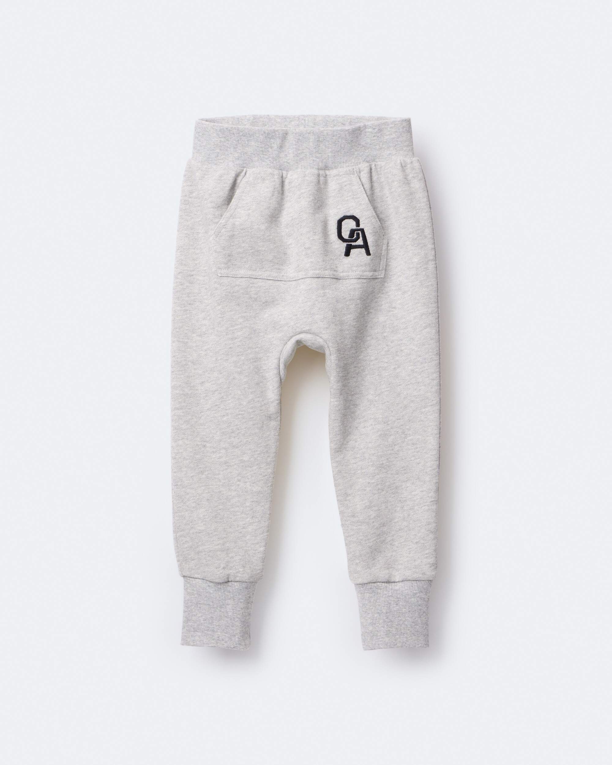 Toddler Boy Jogger Pant - Heather Grey