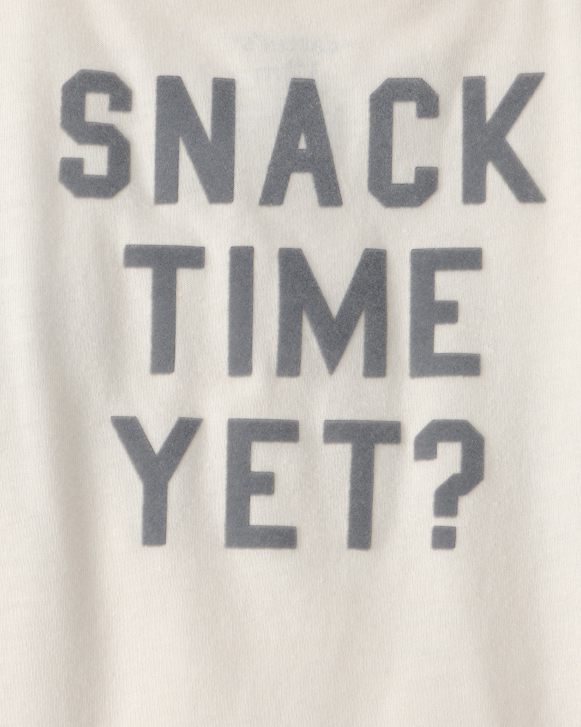 Baby Boy Cookies & Milk Long-Sleeve Graphic Tee - Cream