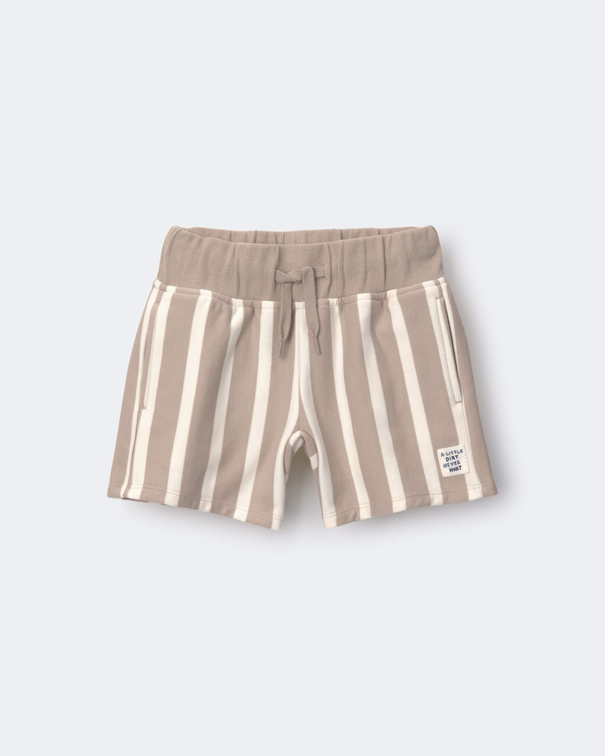 Toddler City Park™ Shorts Stripes - Khaki/Cream