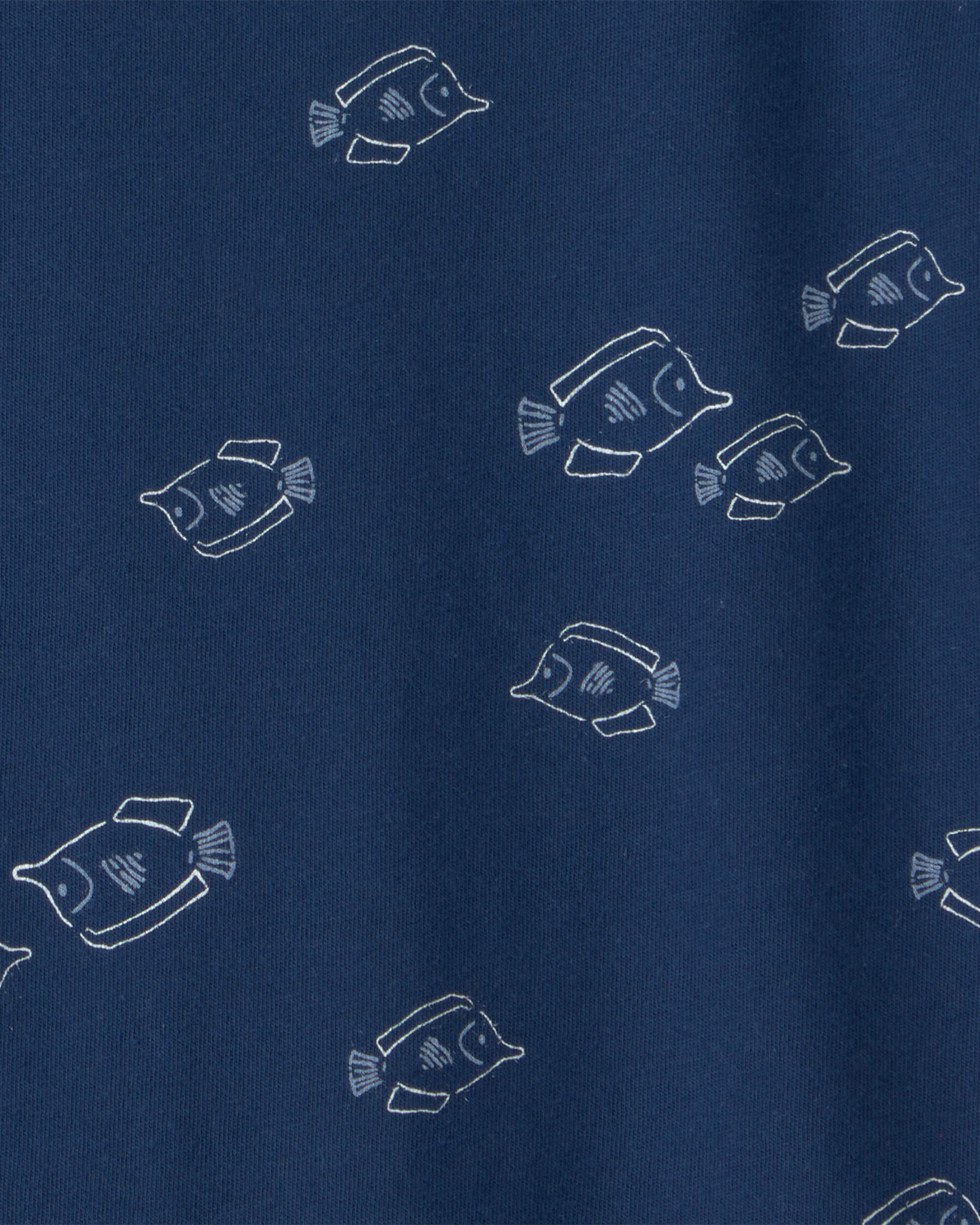 Toddler Boy Fish T-Shirt - Blue