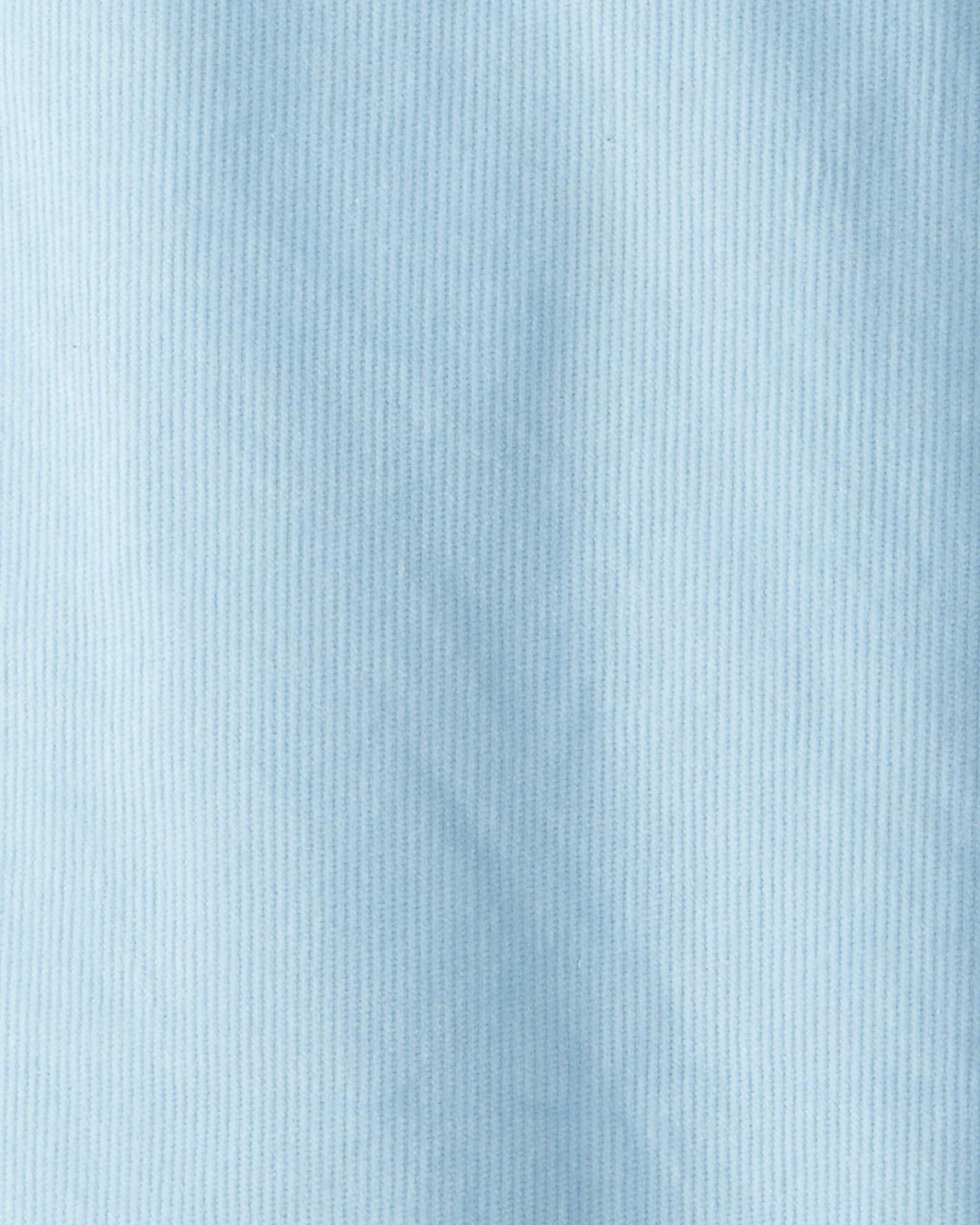 Girls Corduroy Wide-Leg Pants - Blue