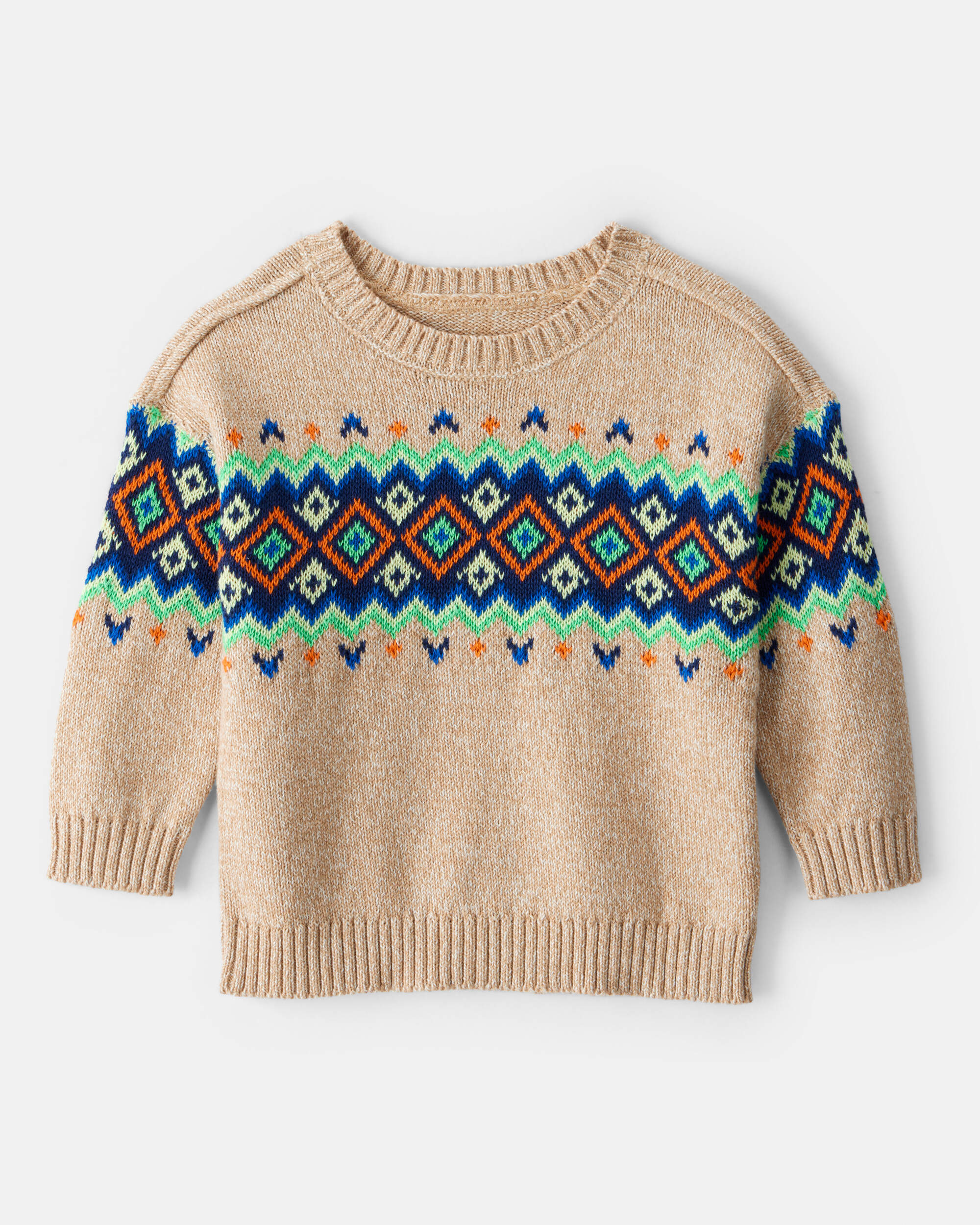 Baby Boy Sweater - Tan