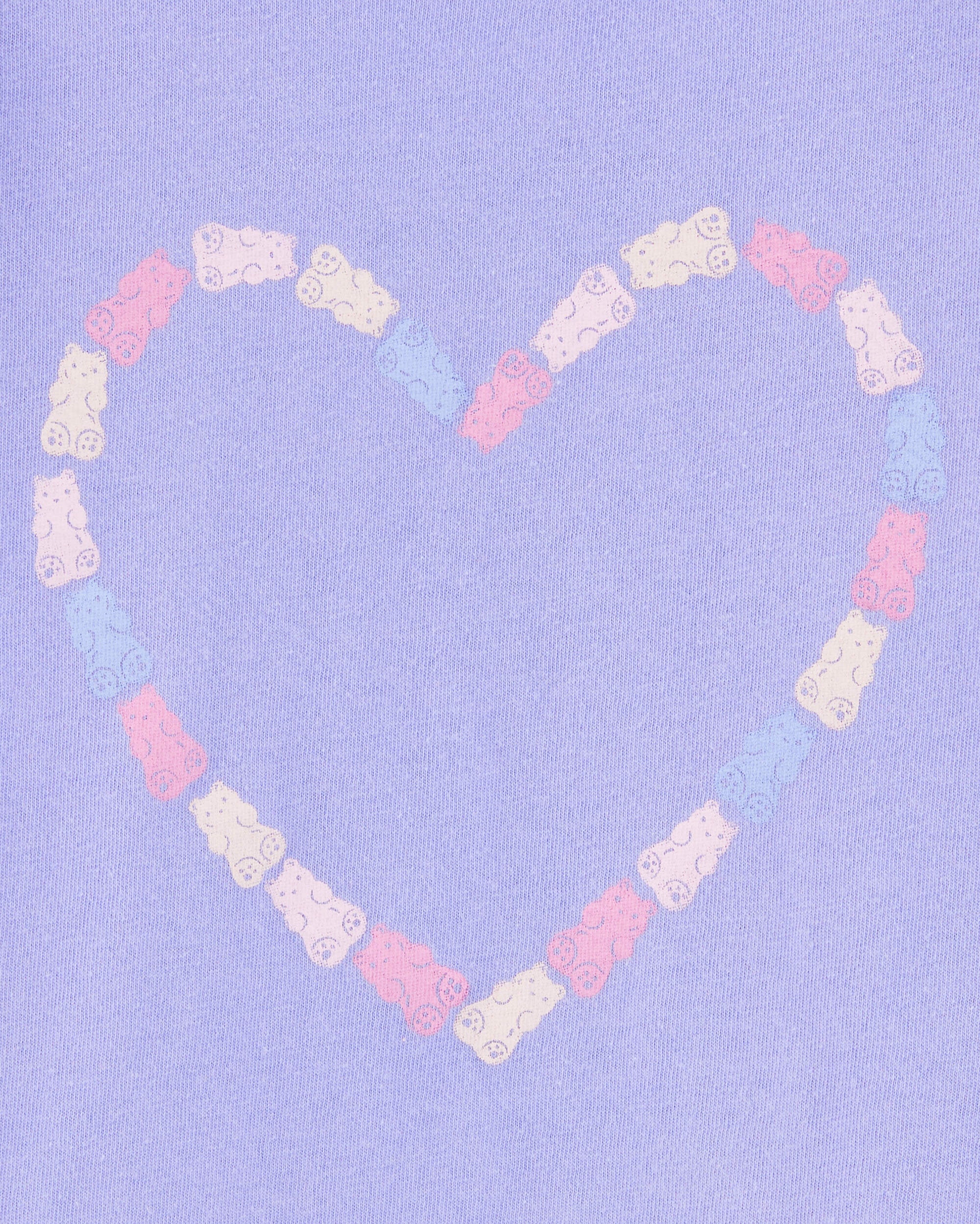 Toddler Gummy Bear Heart Graphic Tee