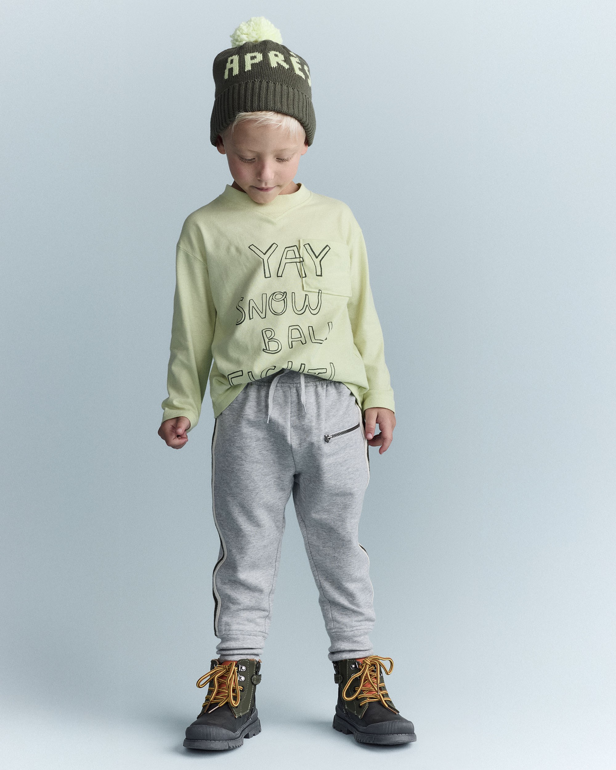 Toddler Fleece Jogger Pant - Heather Grey