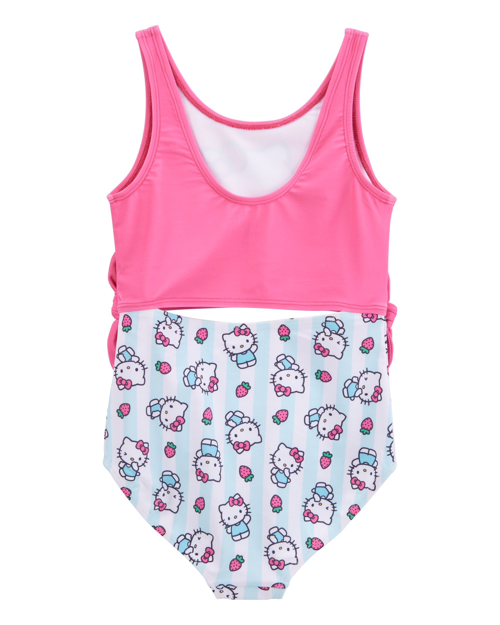 Kid Hello Kitty® 1-Piece Swimsuit - Pink/Blue