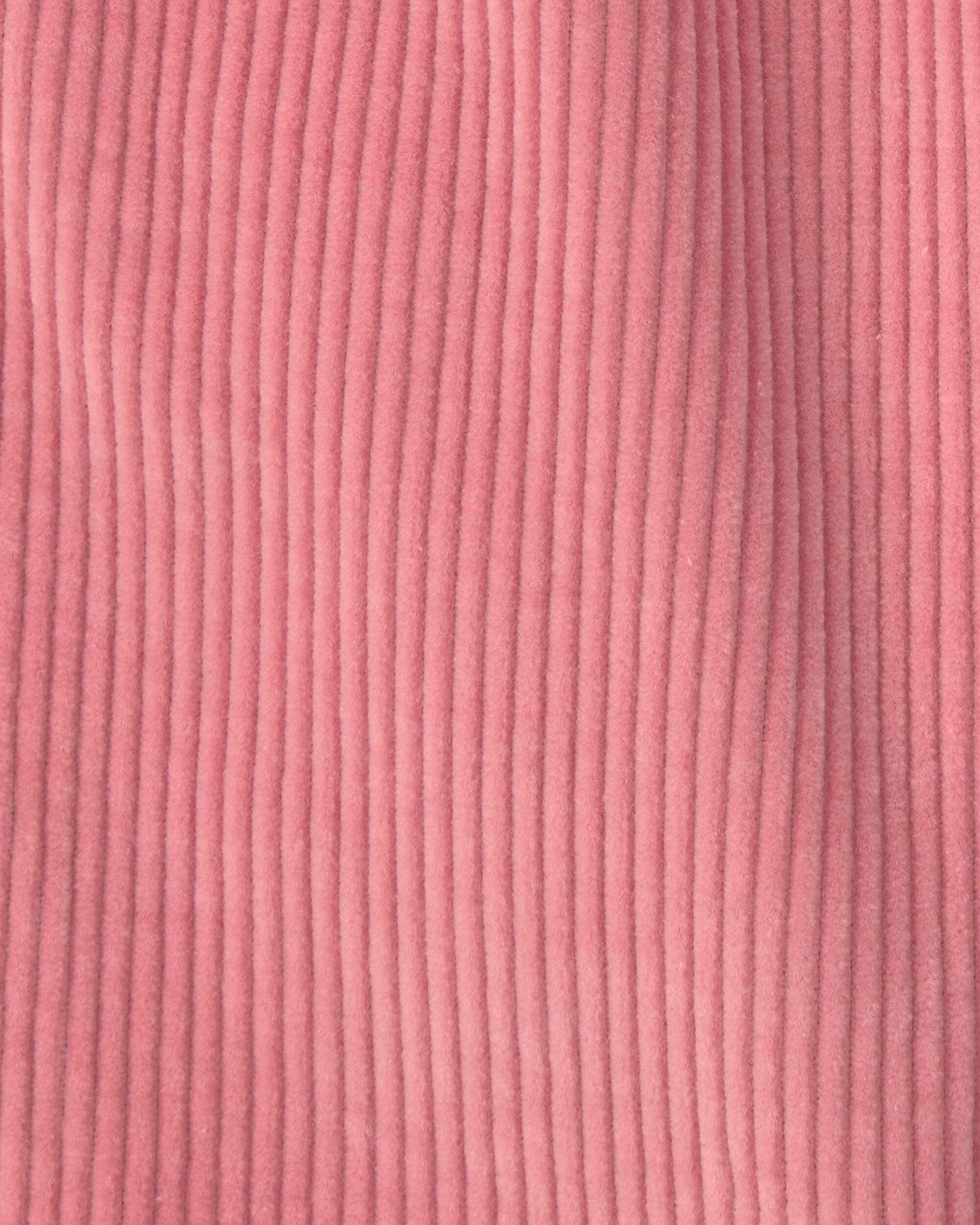 Baby Girl Organic Cotton Pull On Corduroy Pants