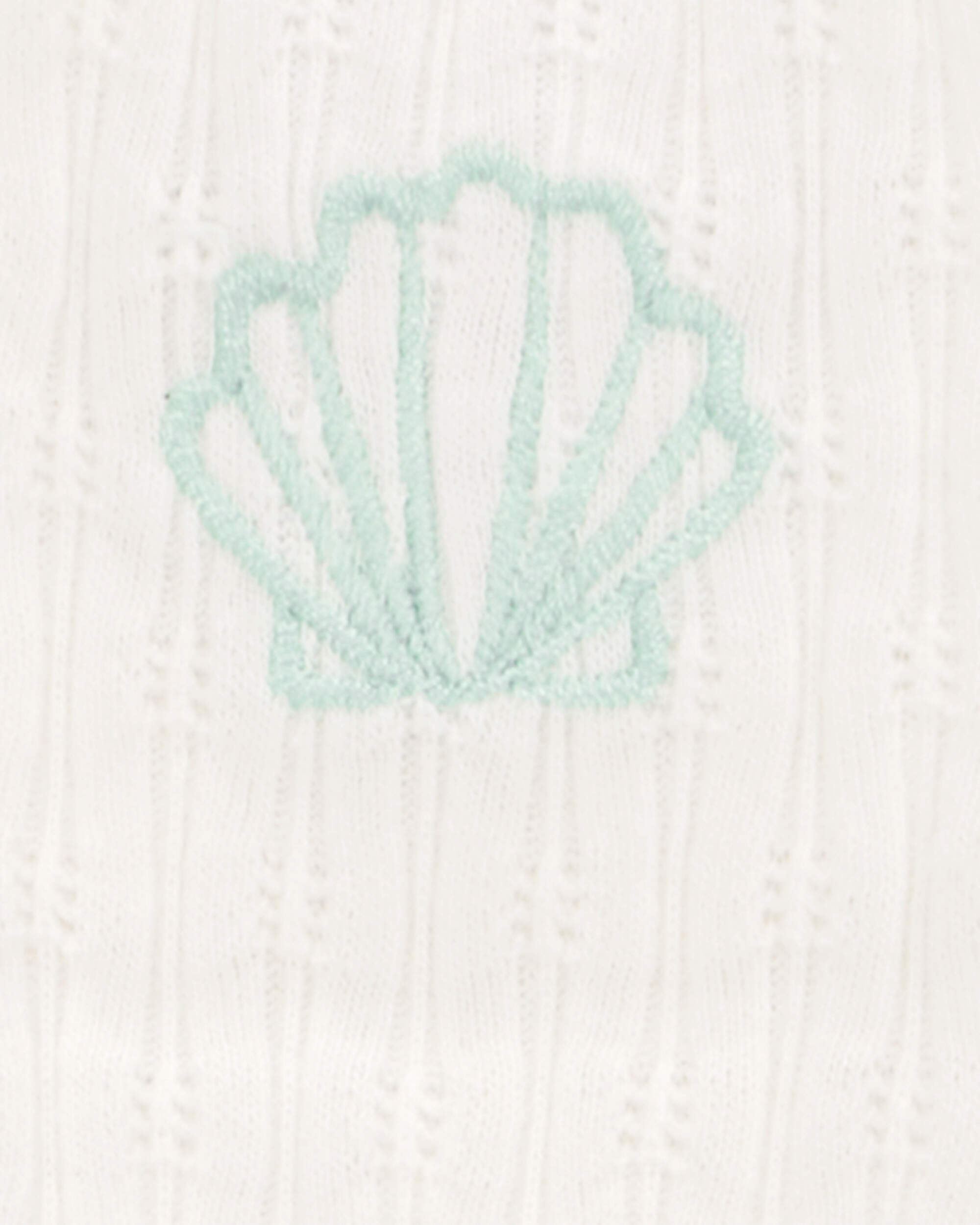 Toddler Seashell Ribbed Tank Top