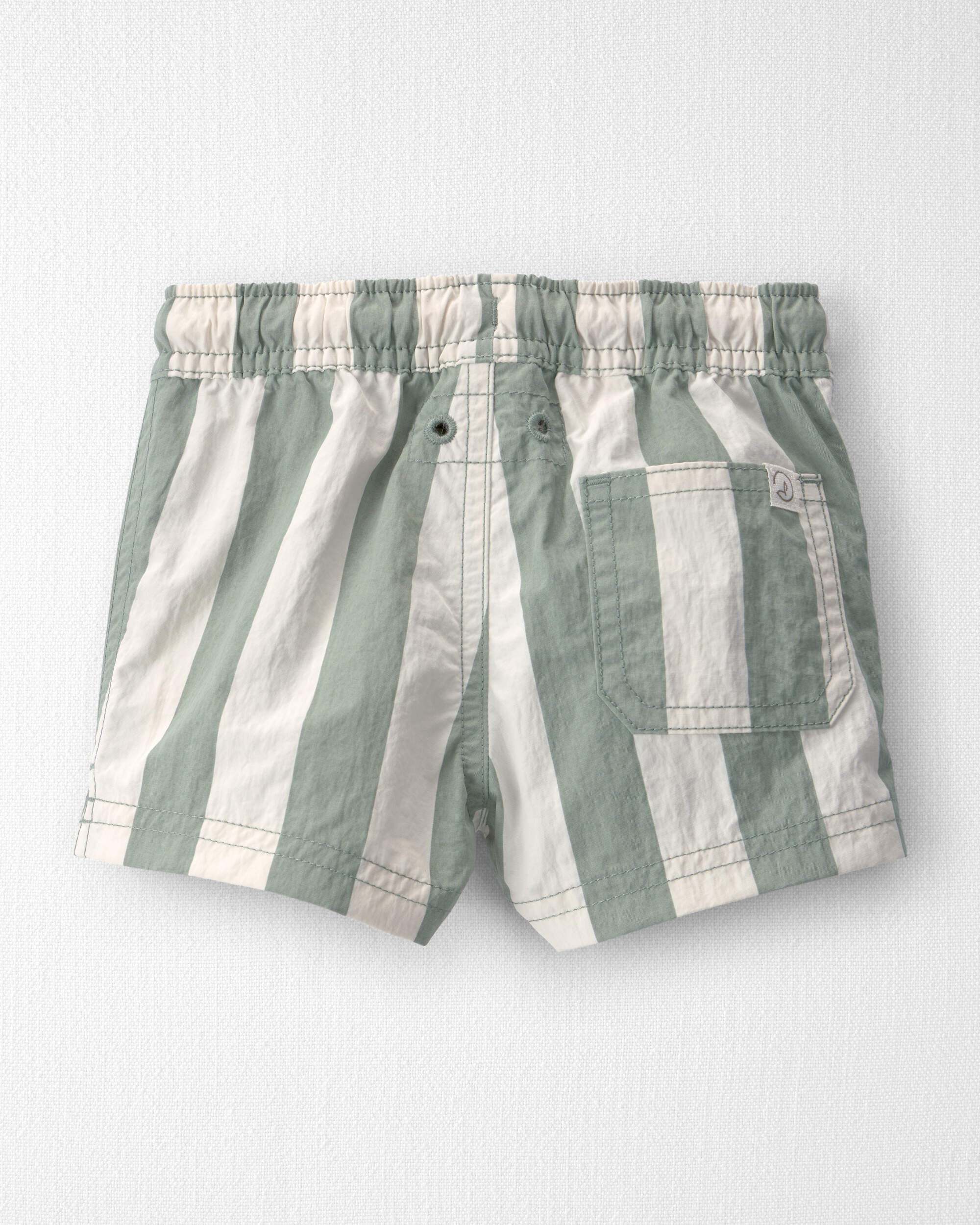 Baby Boy Recycled Swim Trunks Stripes