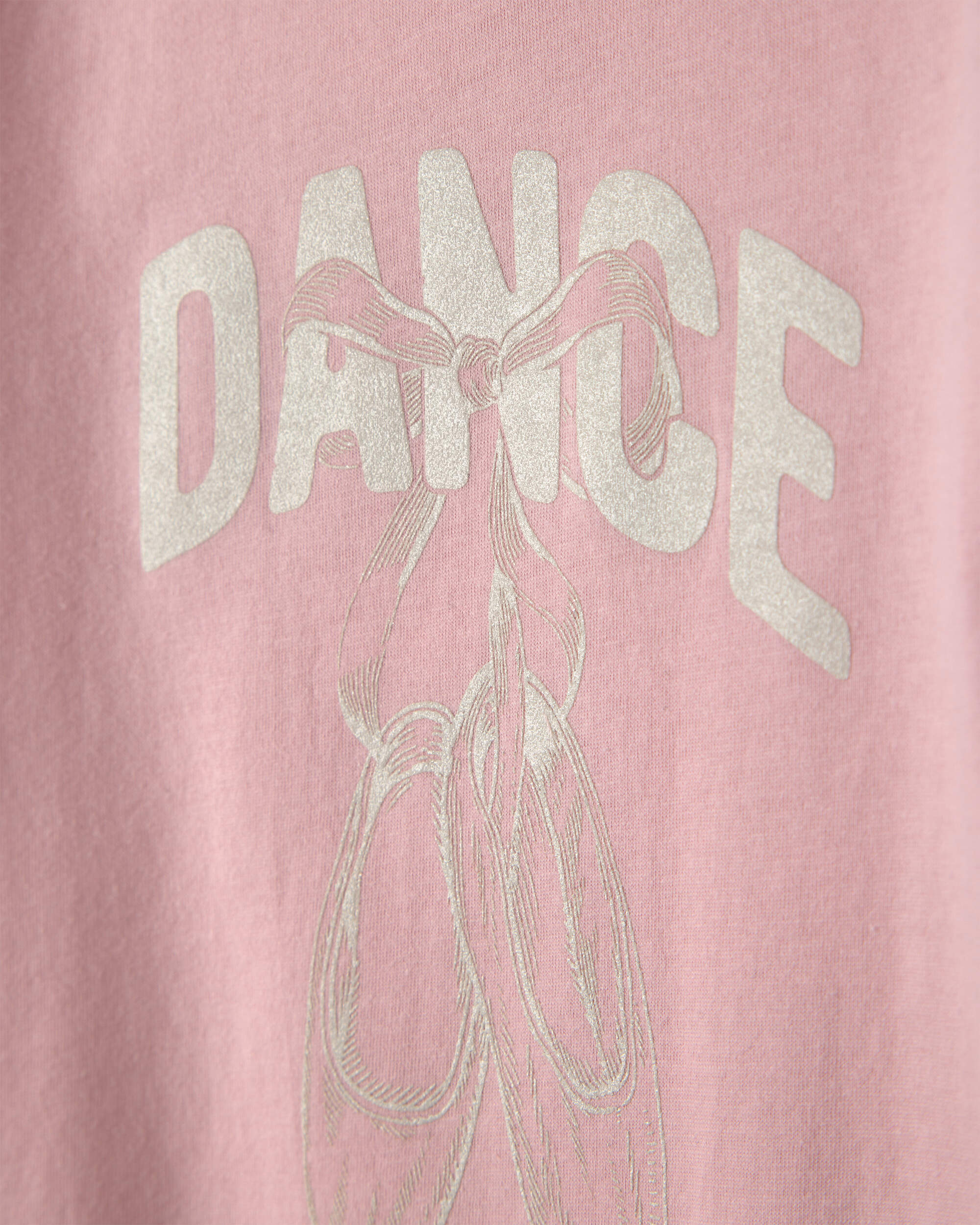 Toddler Girl 'Dance' Long-Sleeve Graphic Tee - Pink