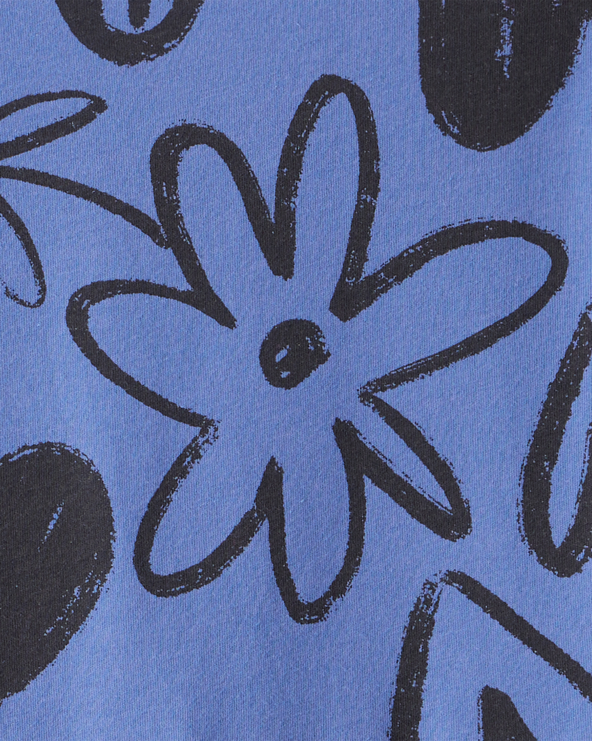 Girls Heart Long-Sleeve Dress - Blue